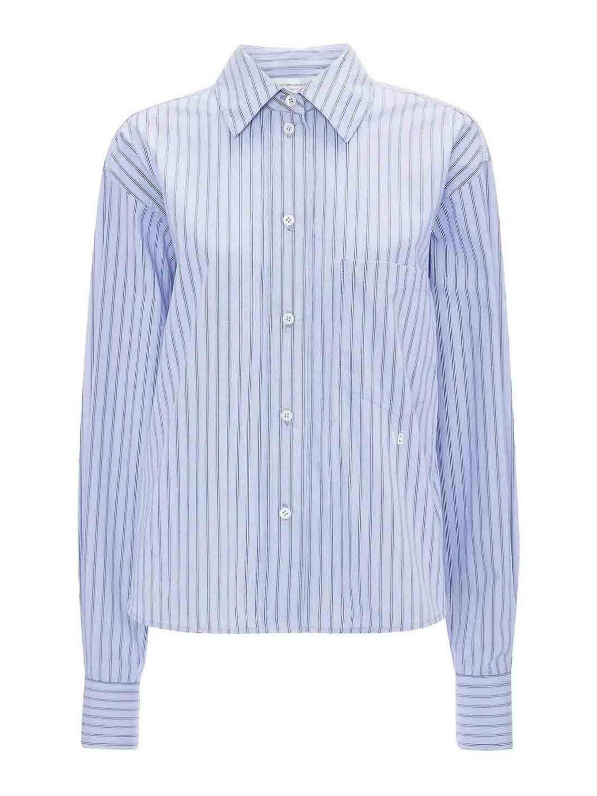 Victoria Beckham Chemise - Bleu