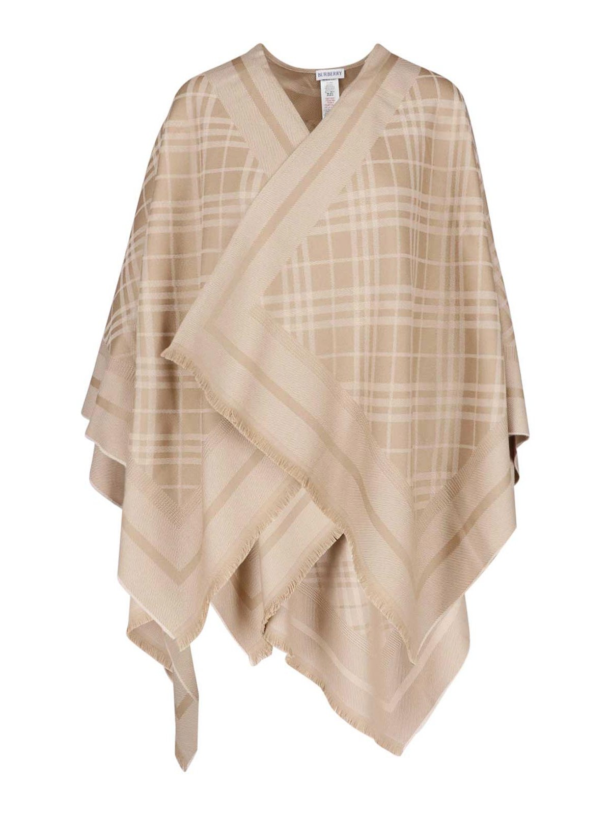 Mantella in lana e cashmere