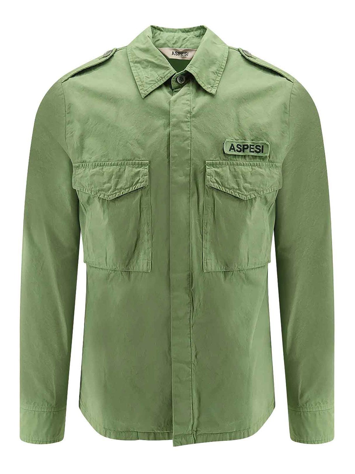 Aspesi Chemise - Vert
