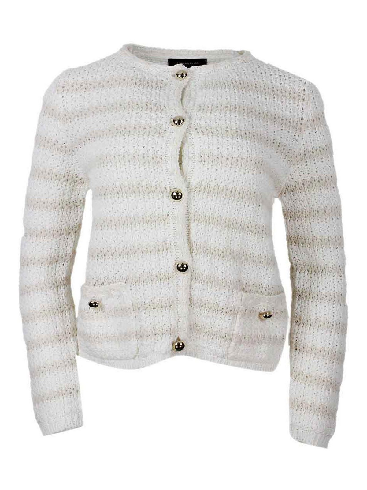 Fabiana Filippi Pull Col Rond - Crème