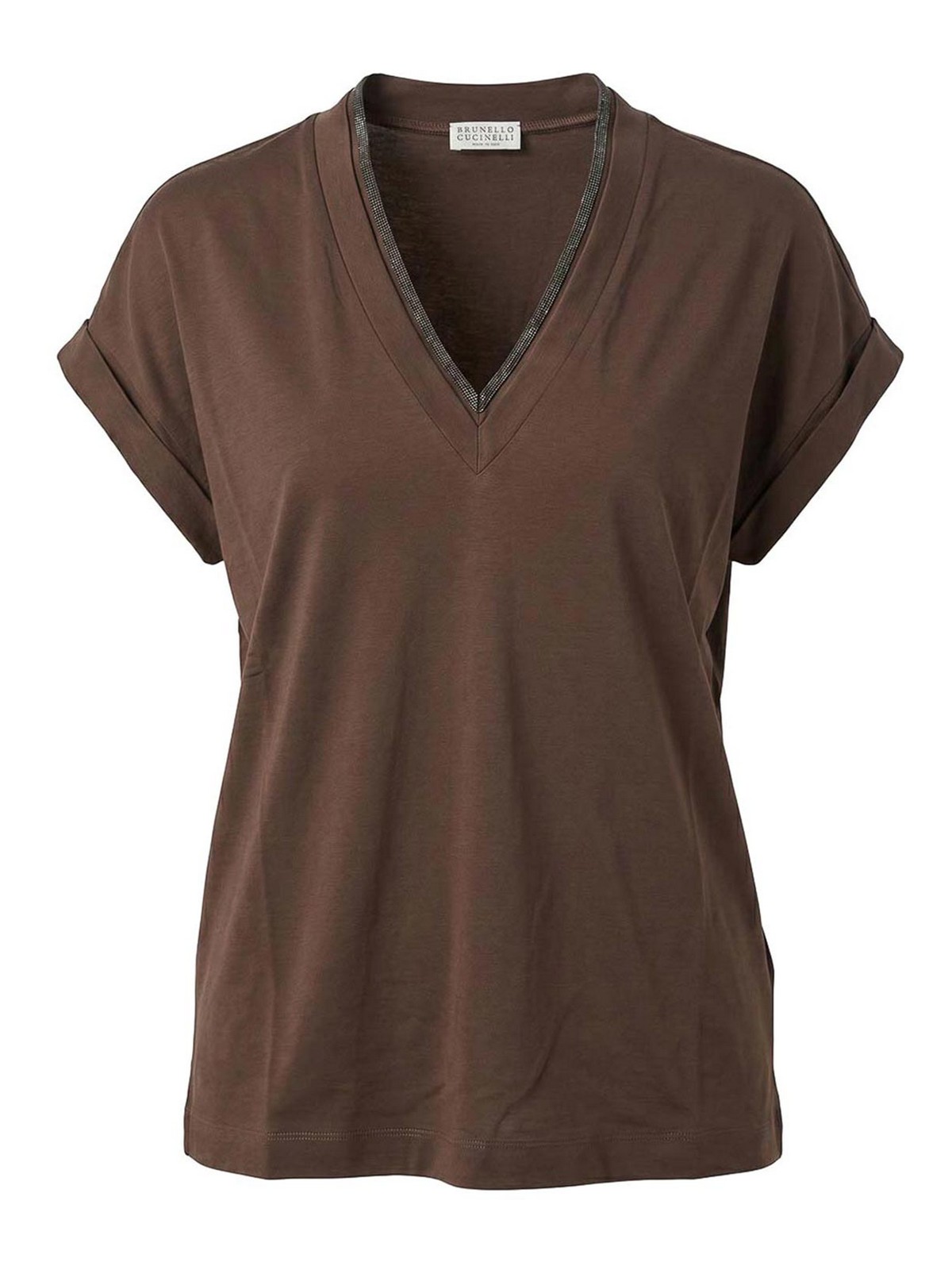 Brunello Cucinelli T-Shirt - Marron Foncé
