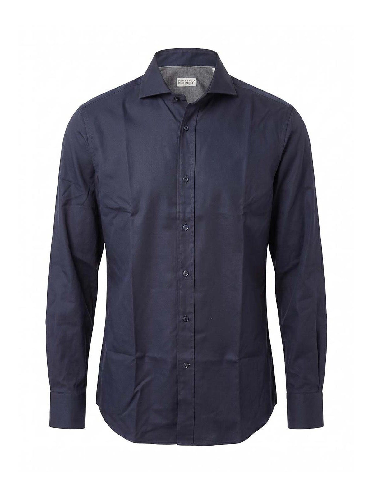 Brunello Cucinelli Chemise - Bleu Foncé