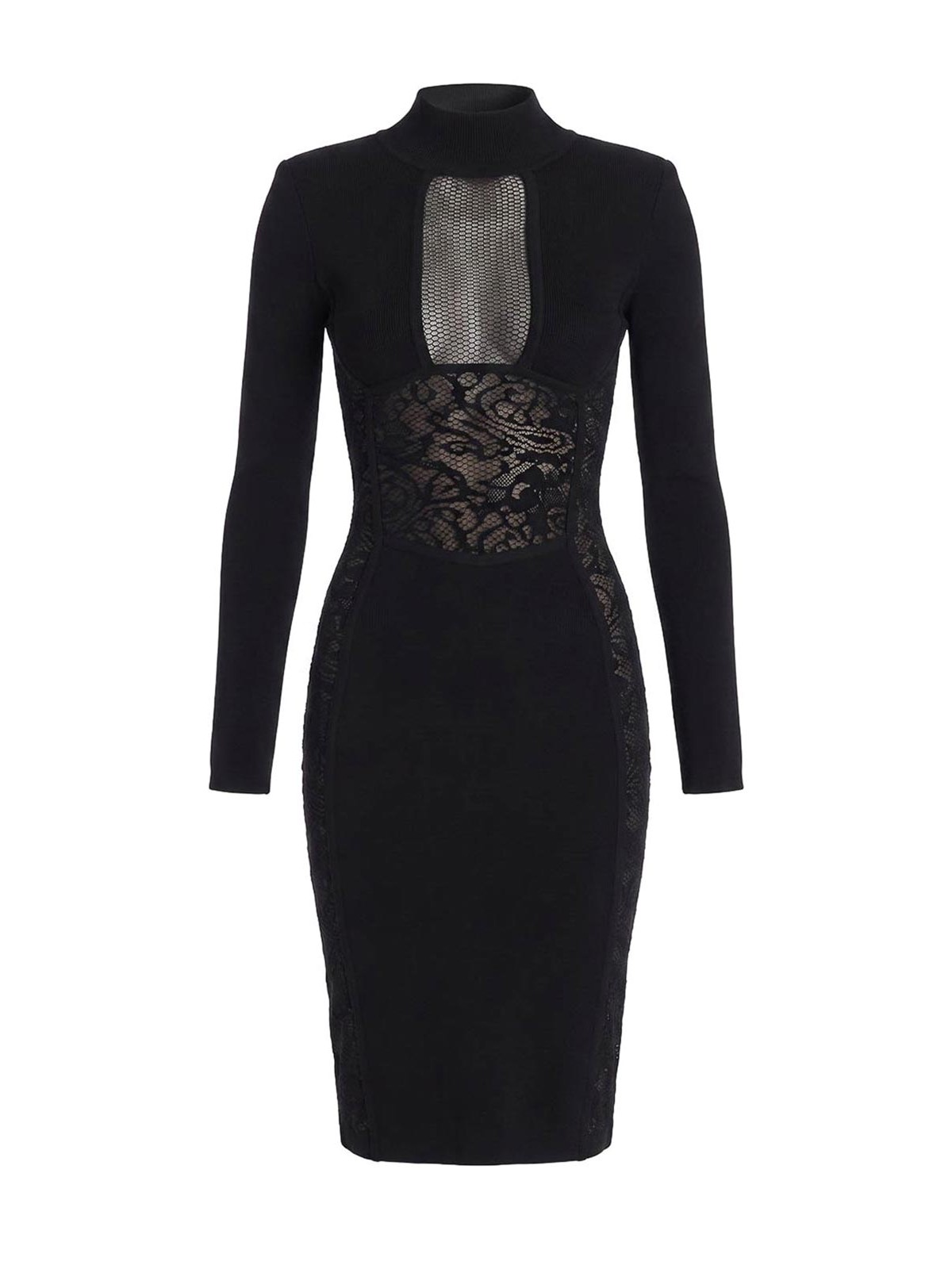 Elisabetta Franchi Robe Au Genou - Noir