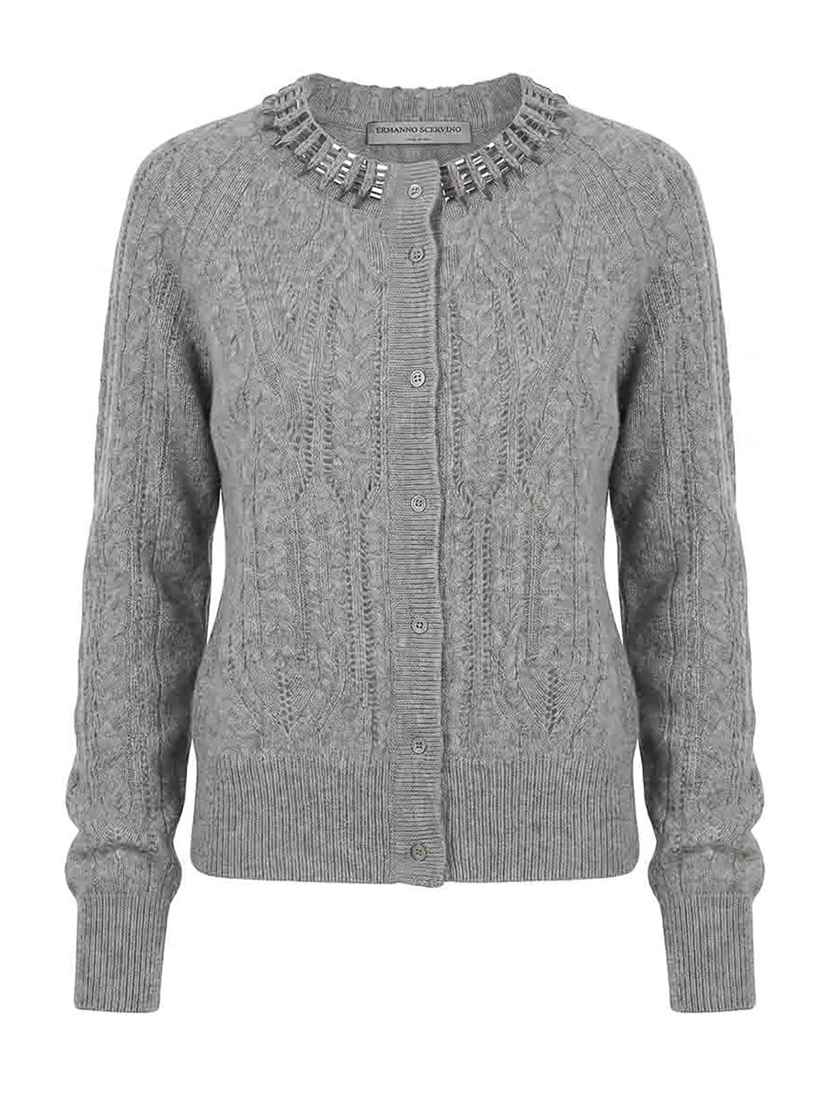 Ermanno Scervino Cardigan - Gris