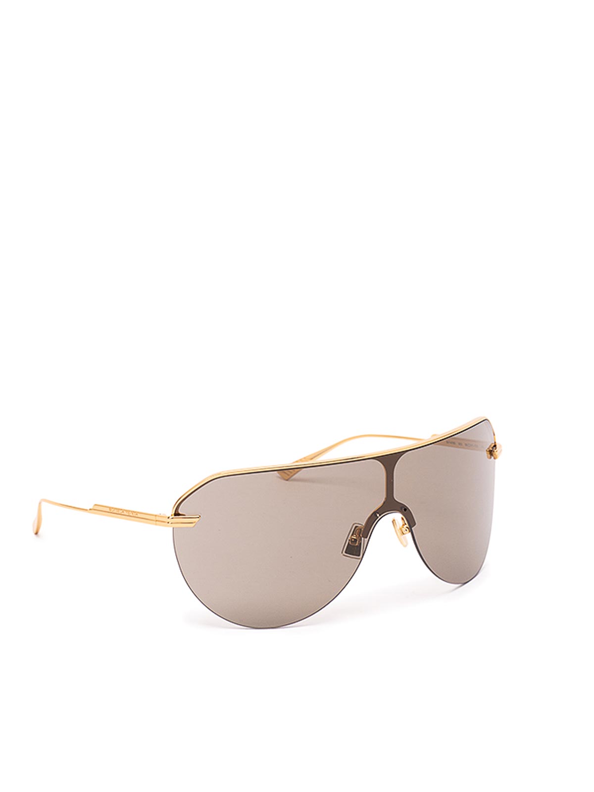Bottega Veneta Lunettes De Soleil - Marron