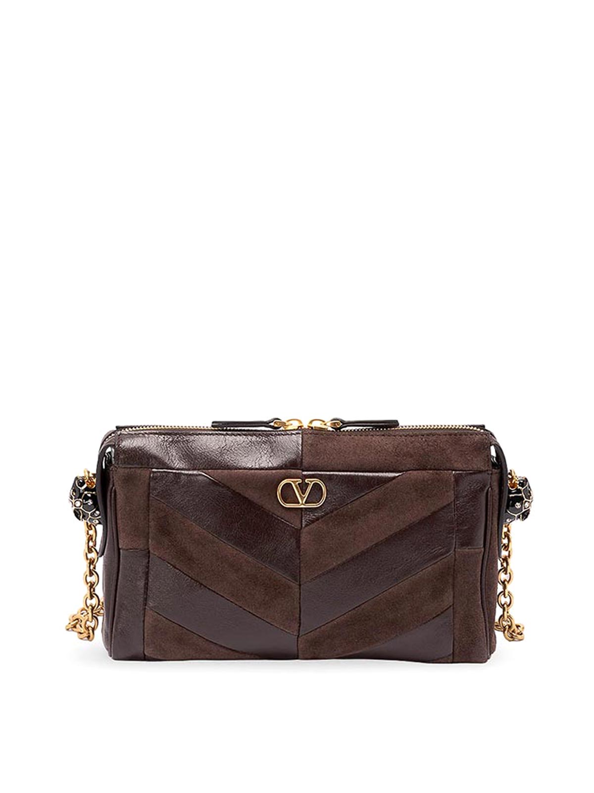 Valentino Garavani Sac Porté Épaule - Marron