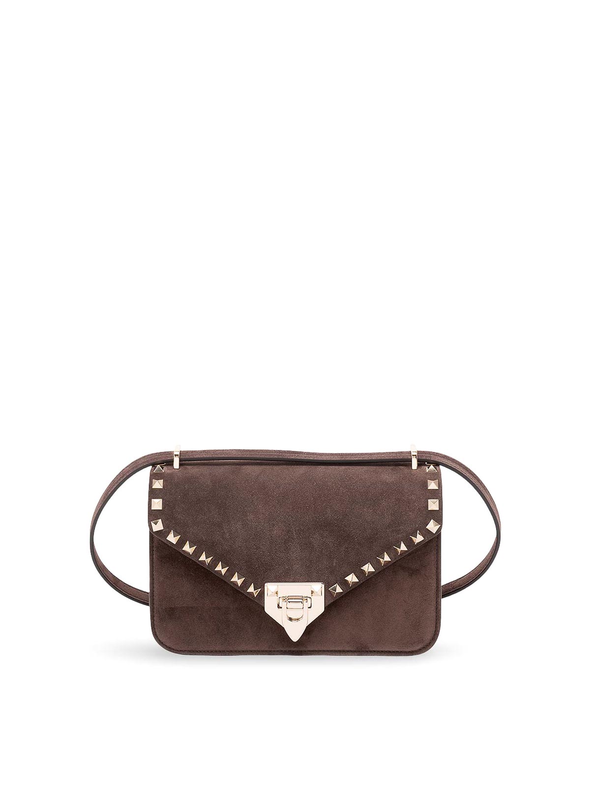 Valentino Garavani Sac Bandoulière - Marron