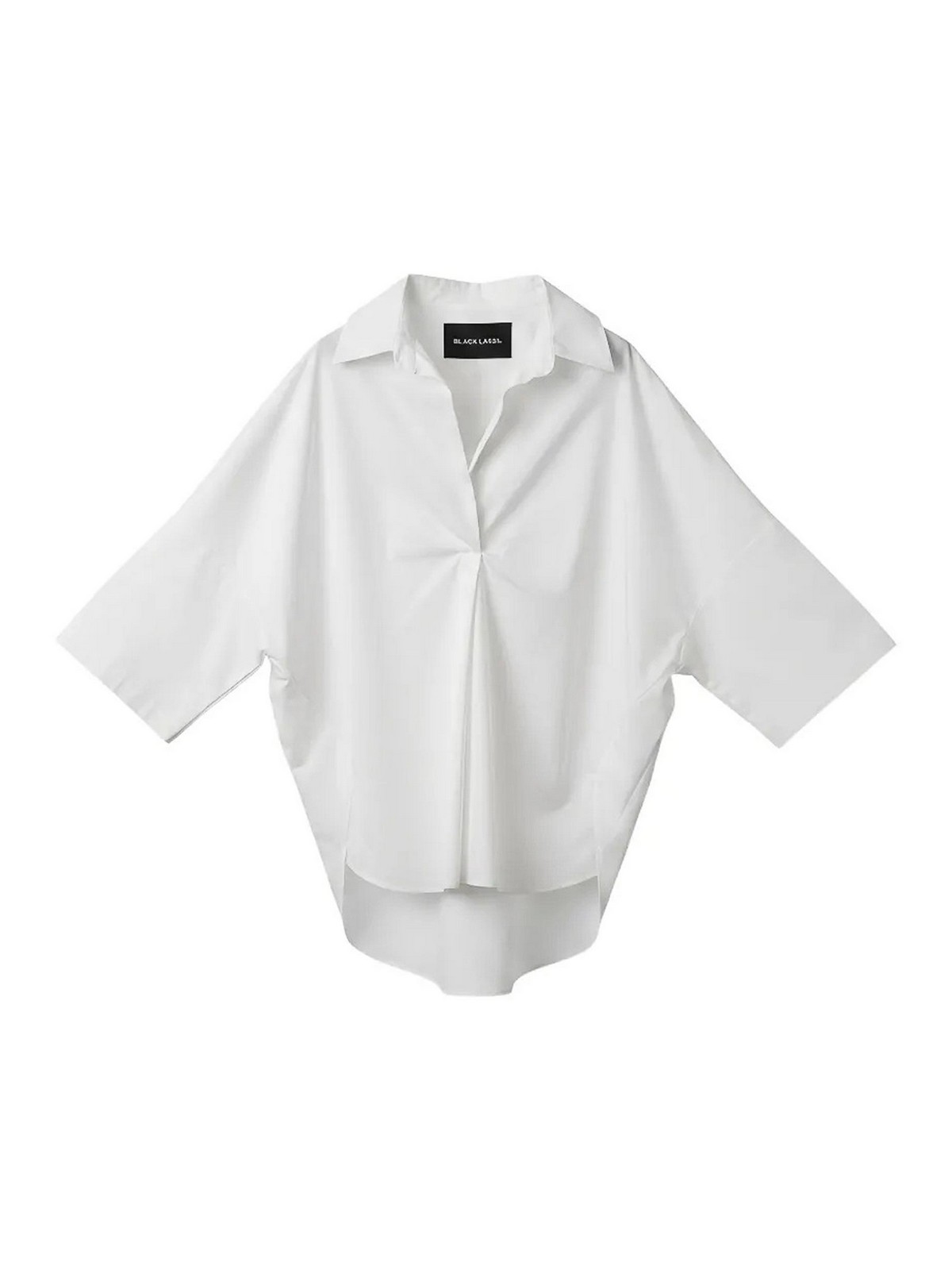 Black Label Oversized Shirt In White