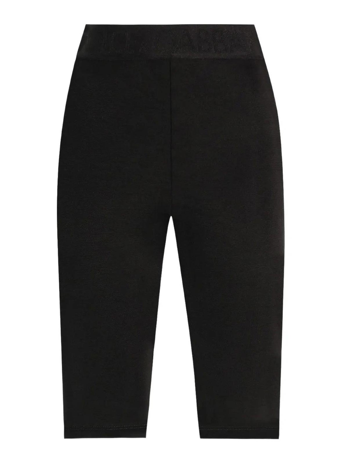 Dolce & Gabbana Midi Pants In Black