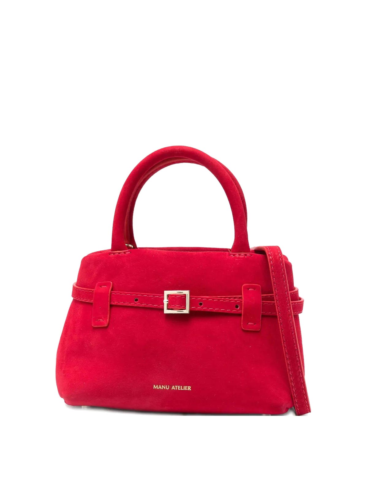 Manu Atelier Sac Bandoulière - Rouge