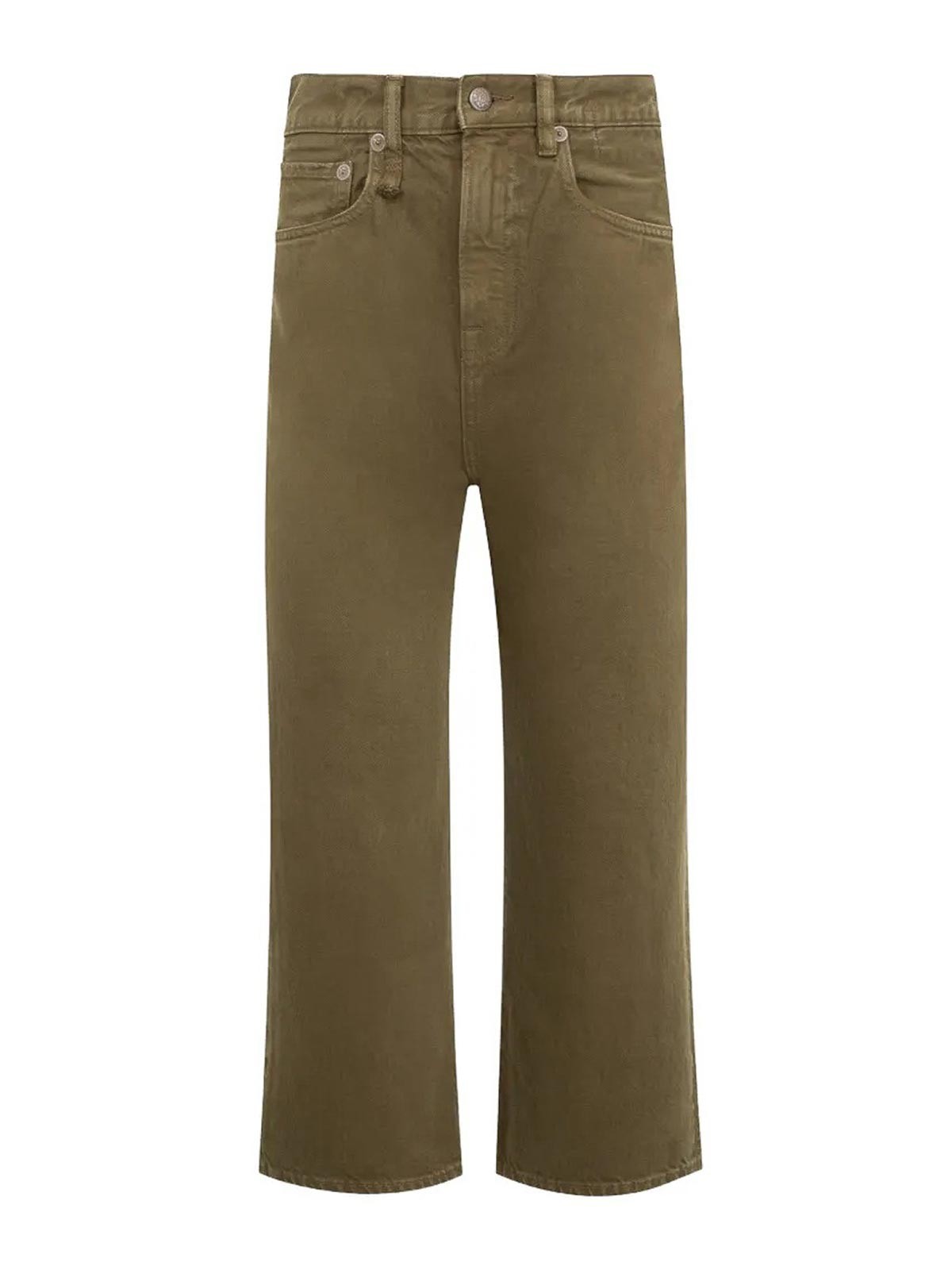 R13 Pantalon Couturier - Marron Clair