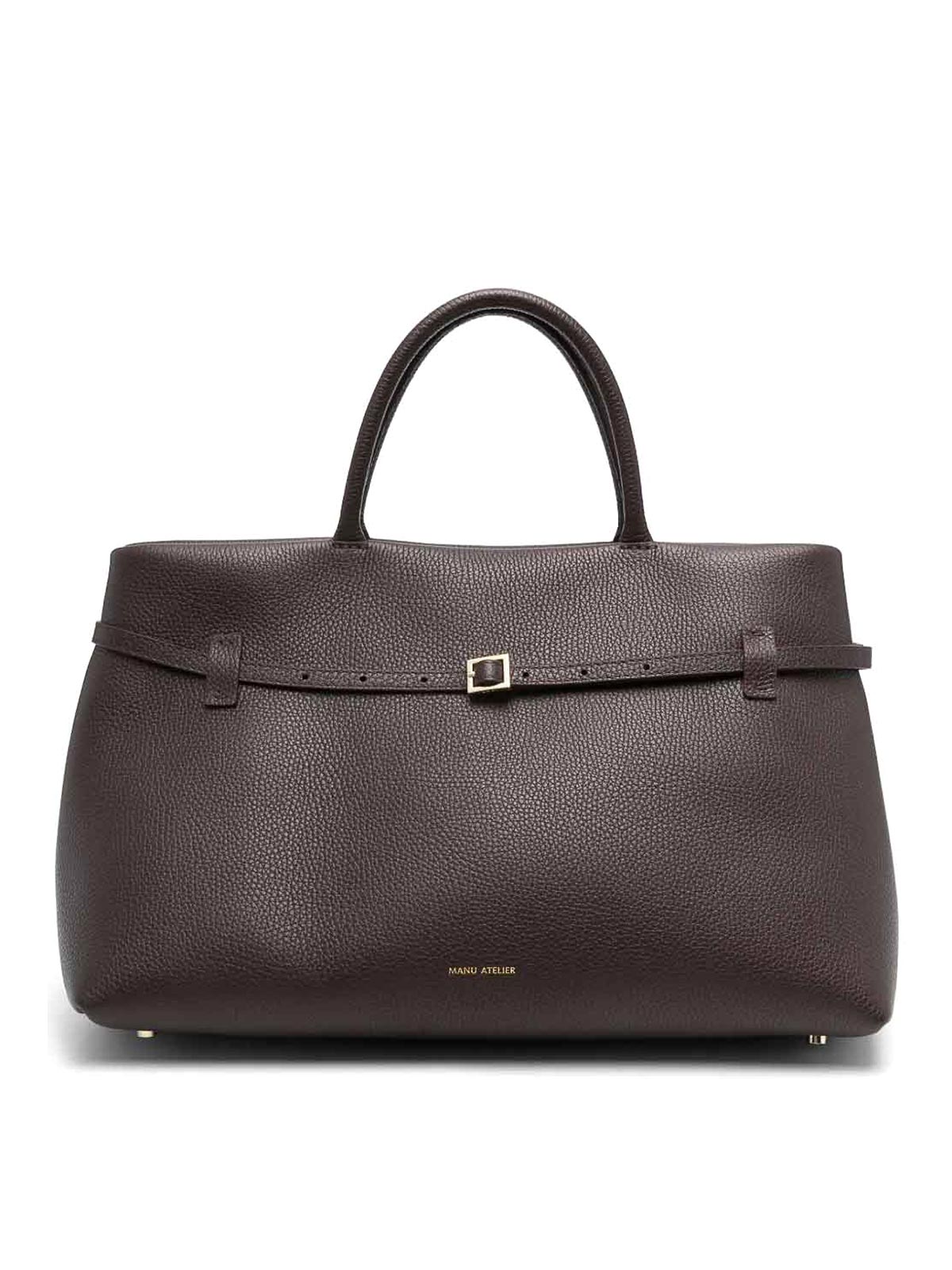 Manu Atelier Sac Bandoulière - Marron