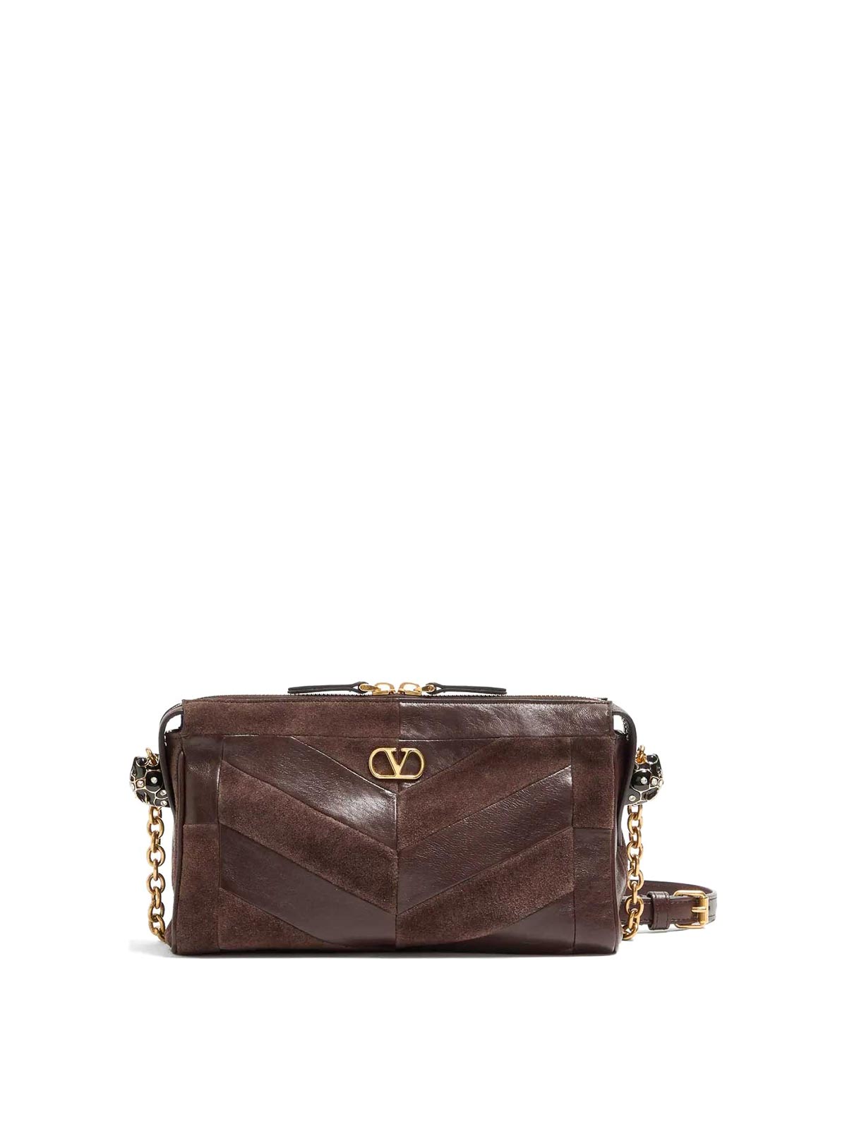 Valentino Garavani Sac Porté Épaule - Marron