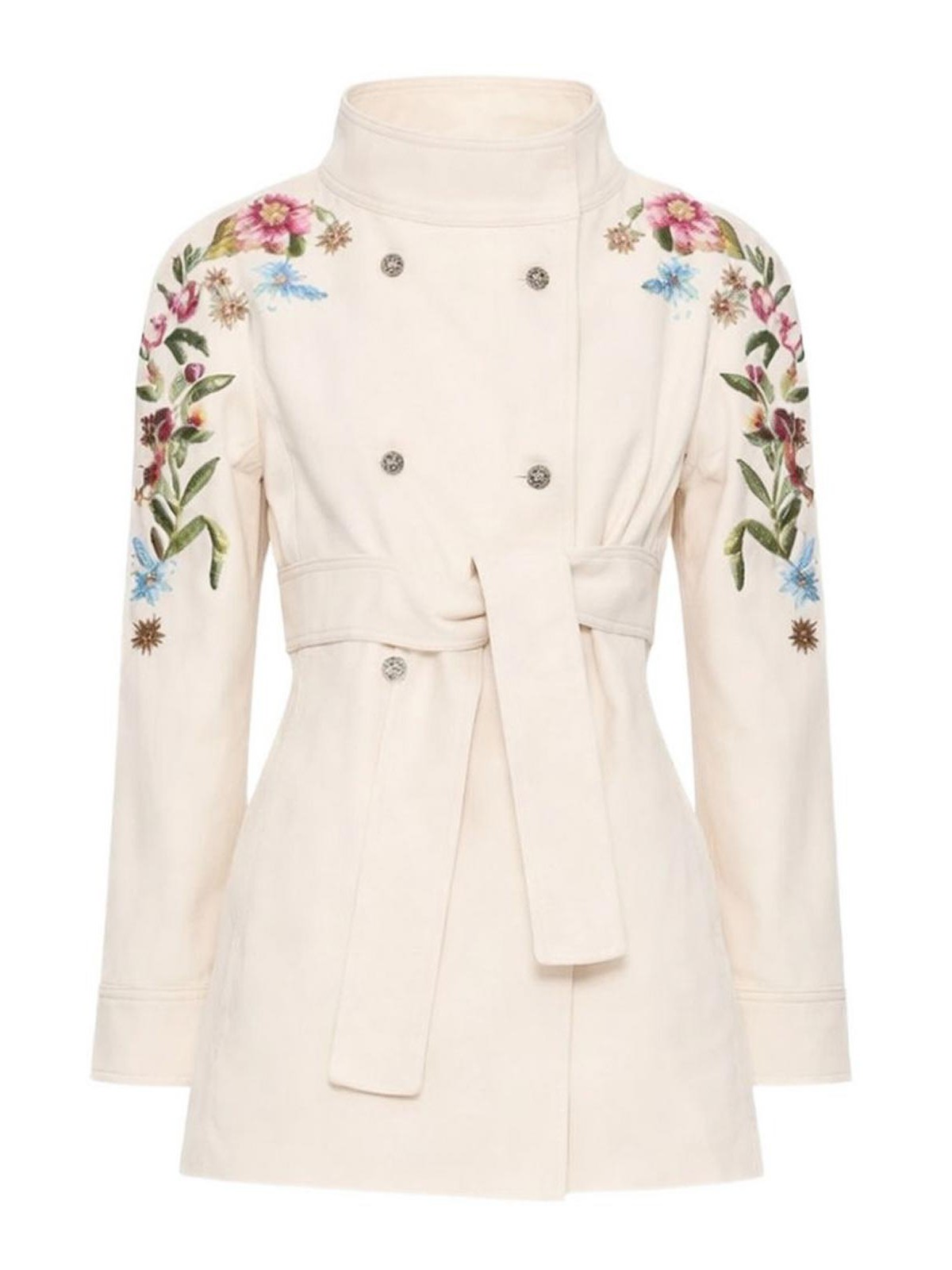 Valentino Garavani Veste En Jean - Blanc