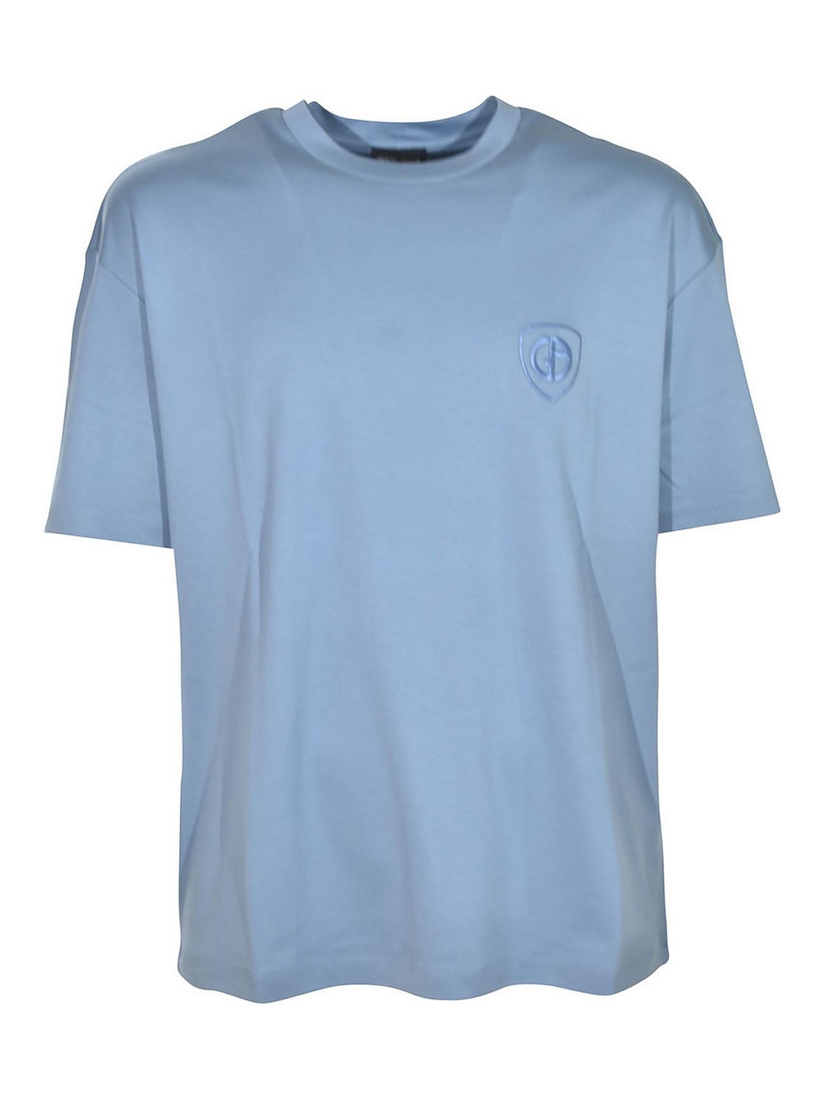 Giorgio Armani T-Shirt - Bleu Clair