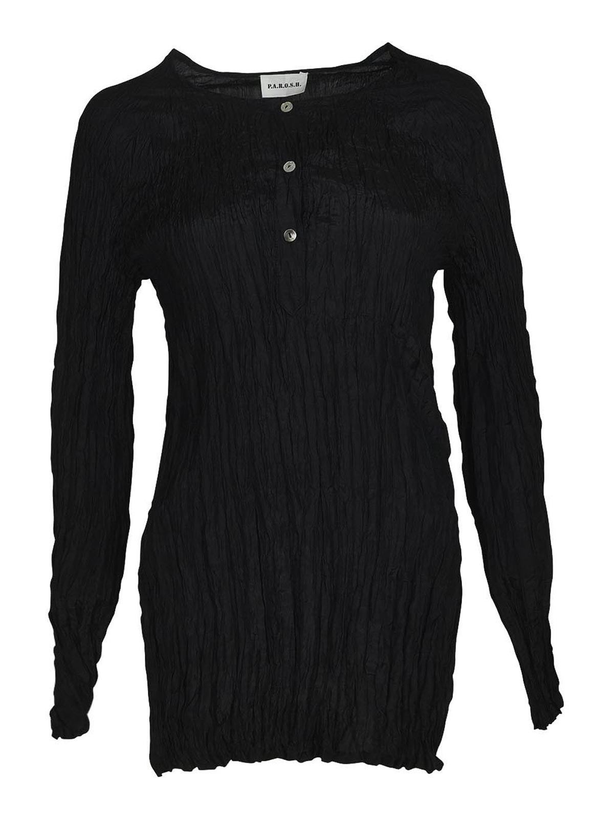 P.a.r.o.s.h Shirts Black