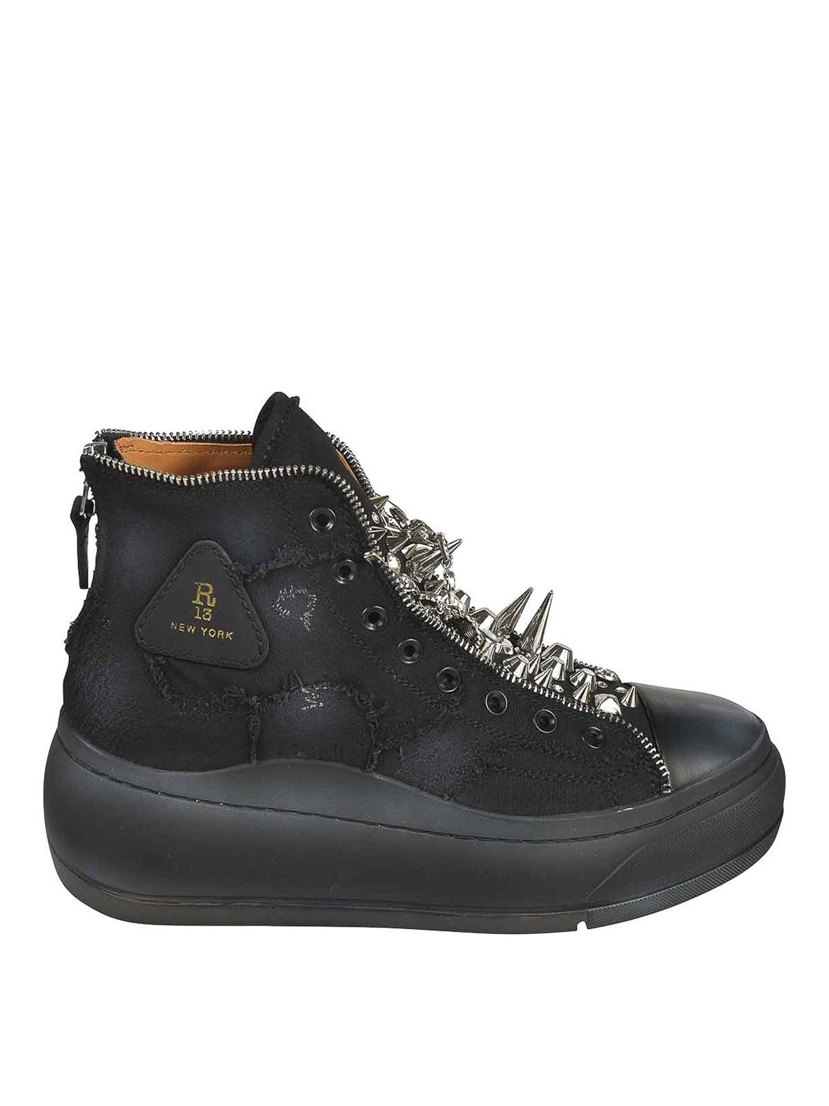 R13 Baskets - Noir