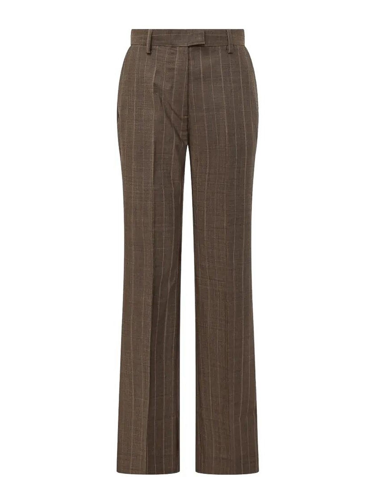 Ganni Pantalons Décontractés - Gris
