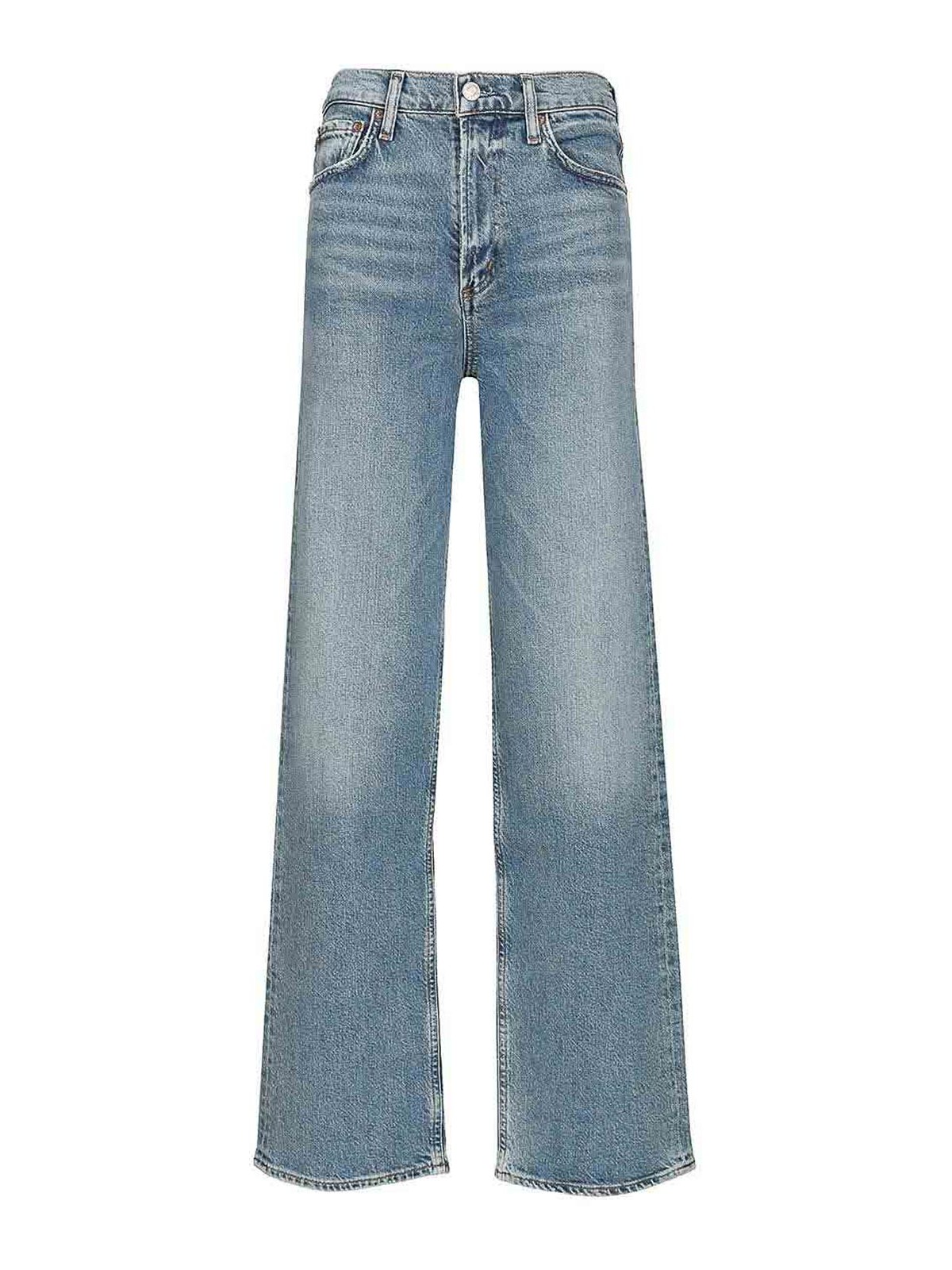 Agolde Ren Jeans In Light Blue