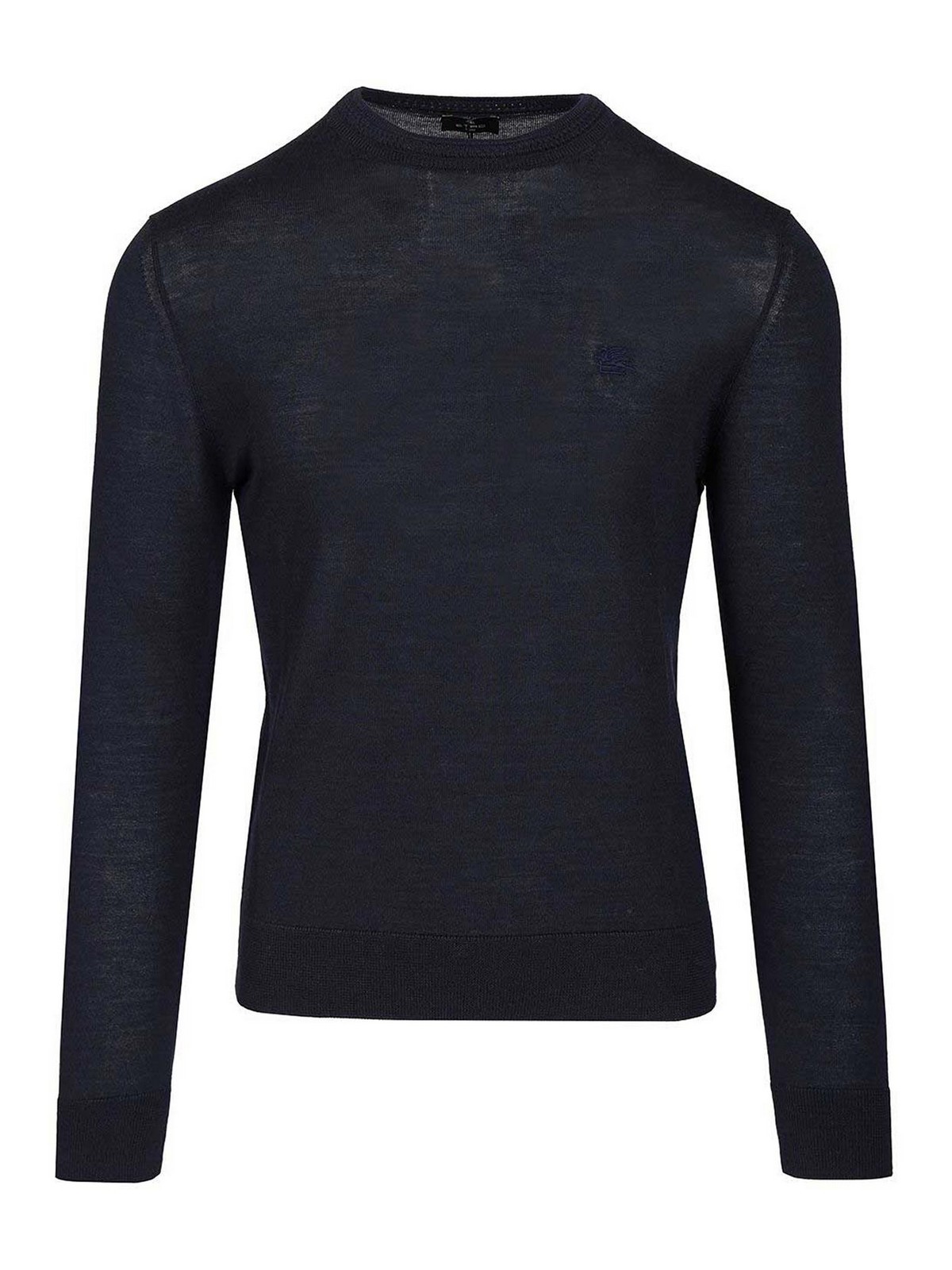 Etro Pull Col Rond - Bleu