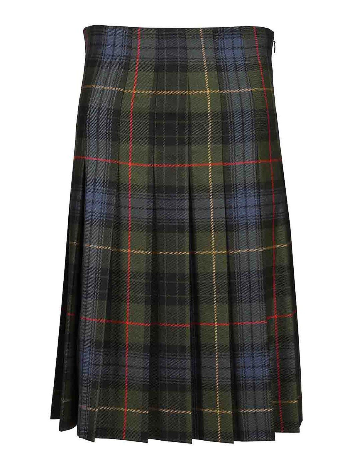 Etro Pleated Skirt In Multicolour