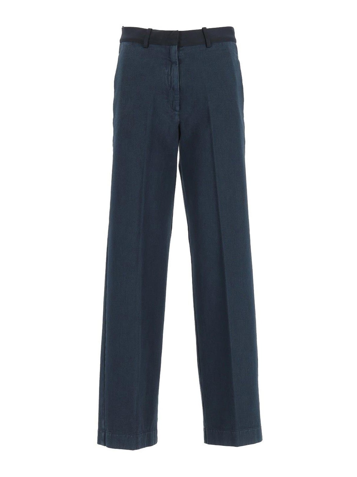 Forte Forte Pantalons Décontractés - Bleu