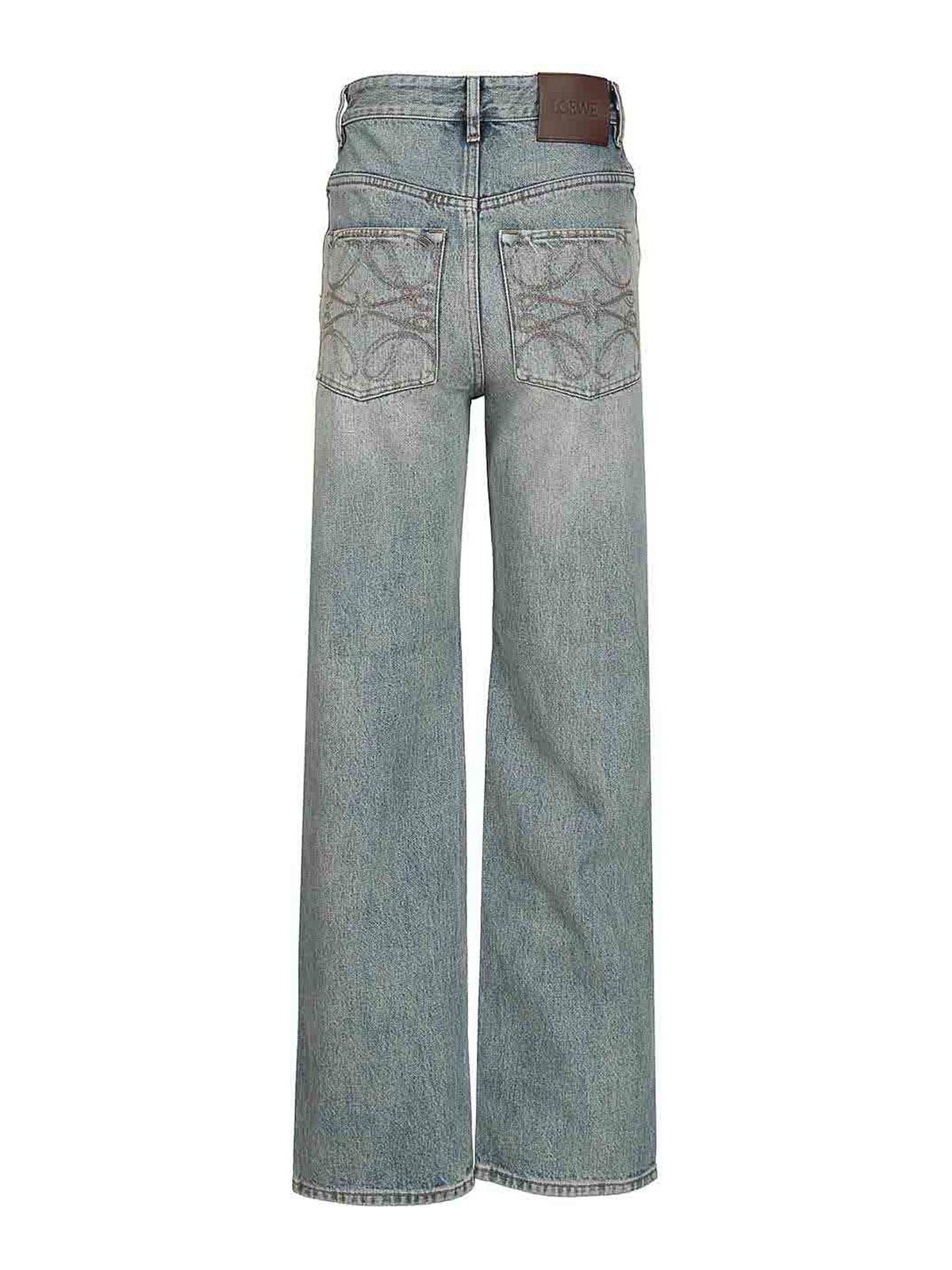 Loewe Denim Jeans In Blue