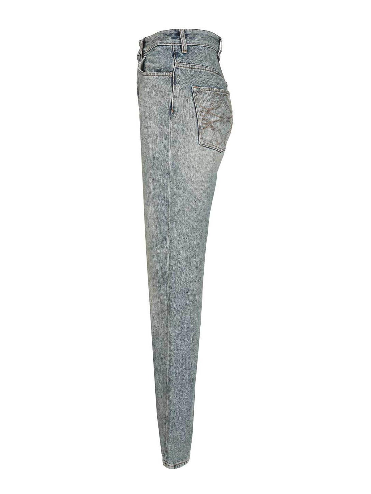 Loewe Denim Jeans In Blue