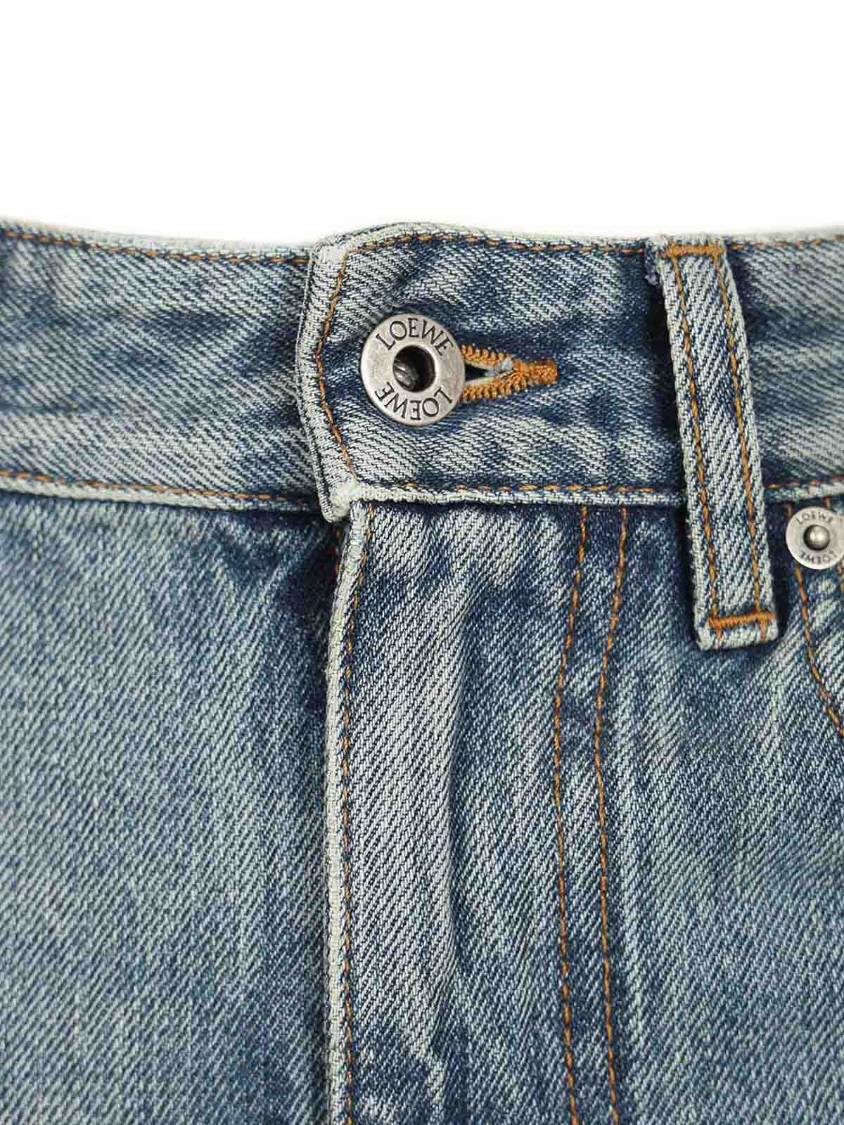 Loewe Denim Jeans In Blue