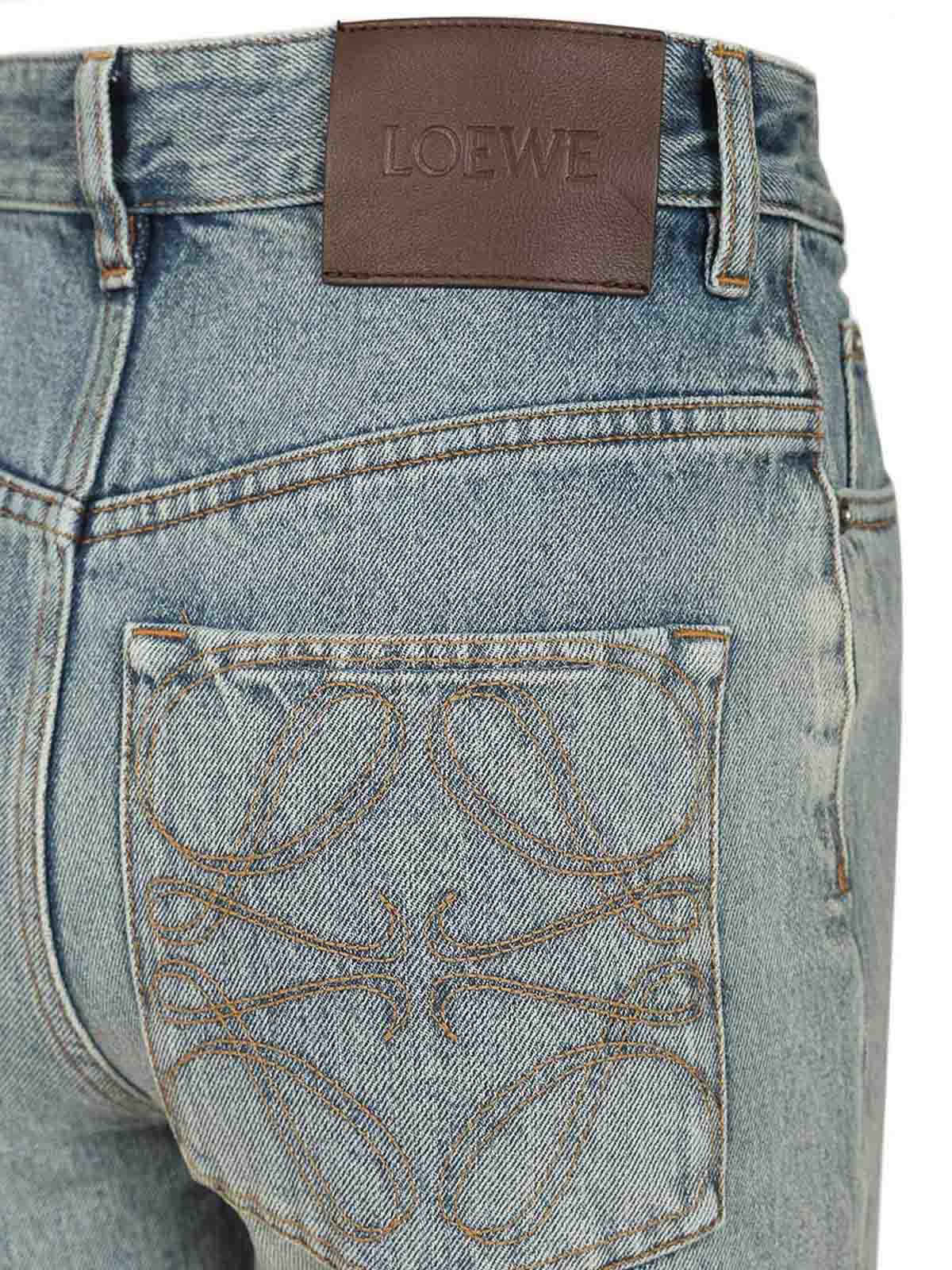 Loewe Denim Jeans In Blue