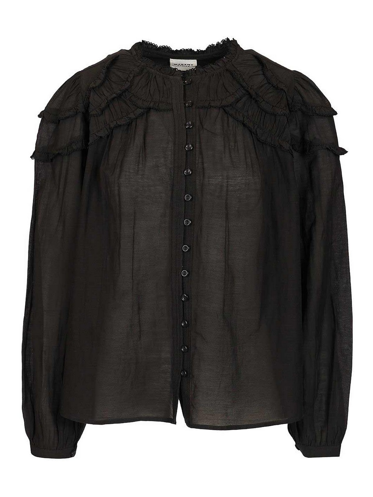 Isabel Marant Étoile Christa Blouse In Black