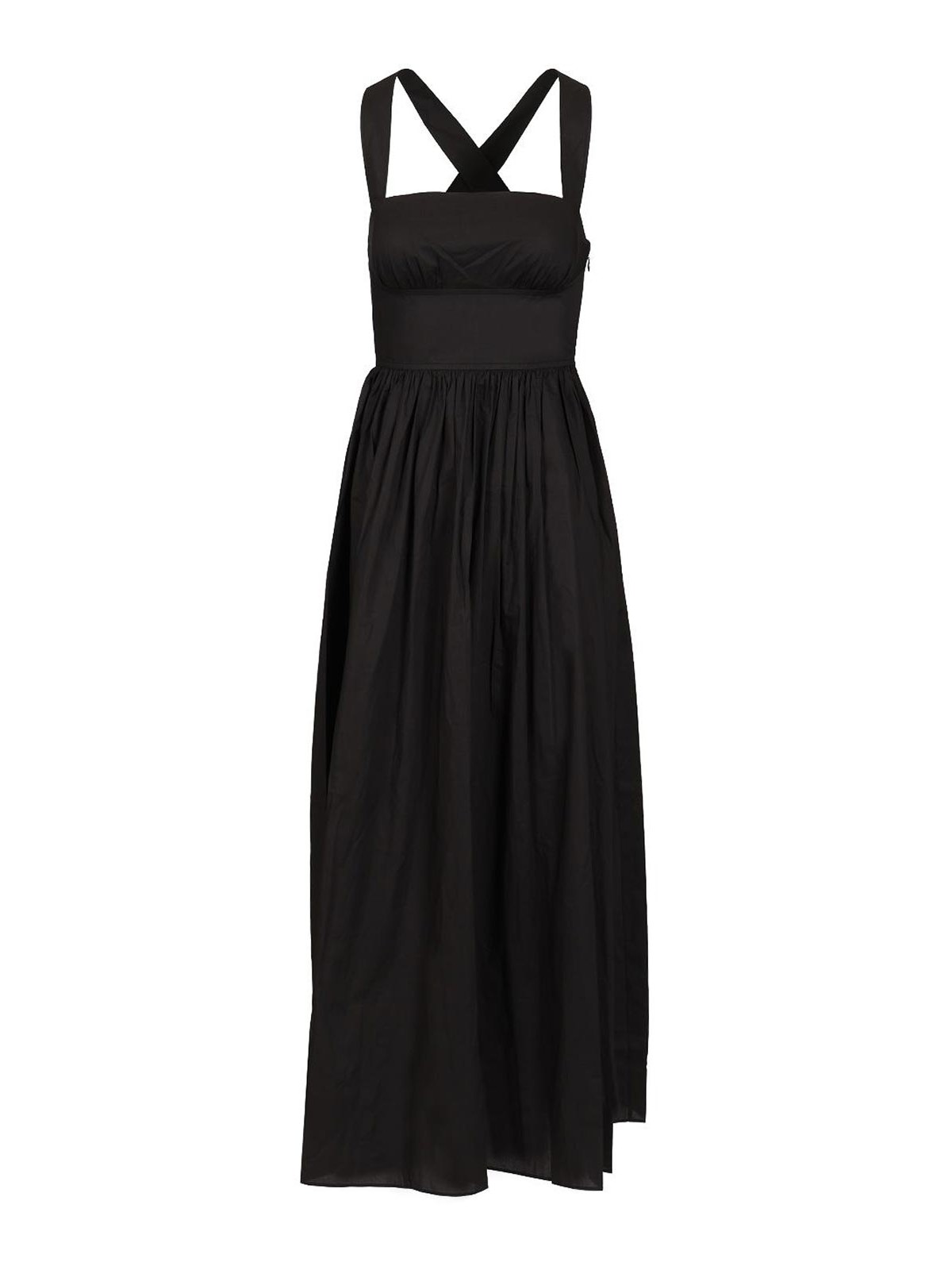 Matteau Robe Au Genou - Noir