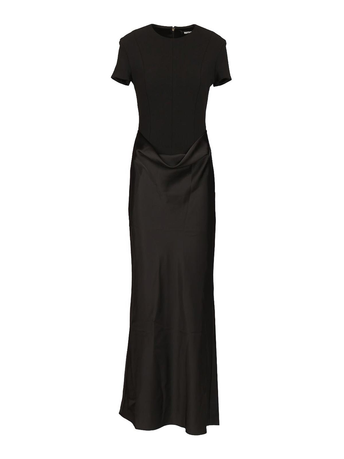 Rotate Birger Christensen Maxi Robe - Noir