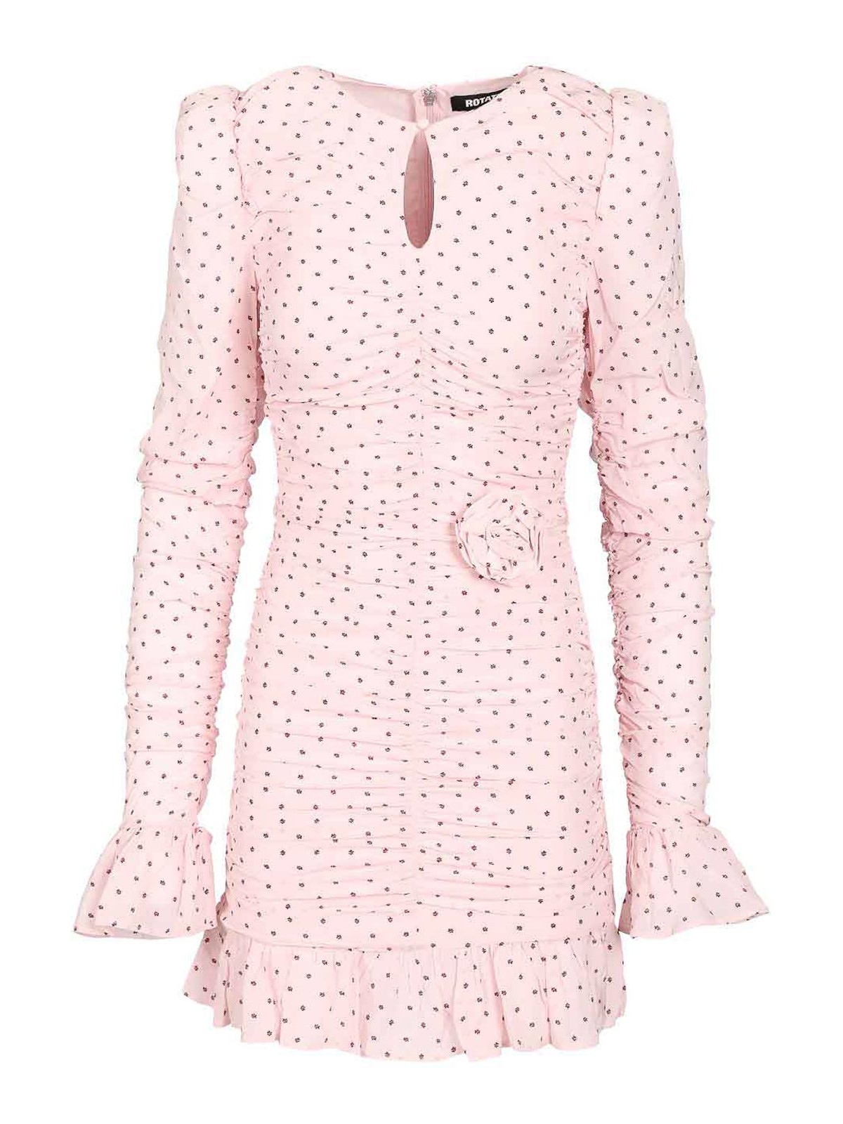 Rotate Birger Christensen Robe Courte - Rose