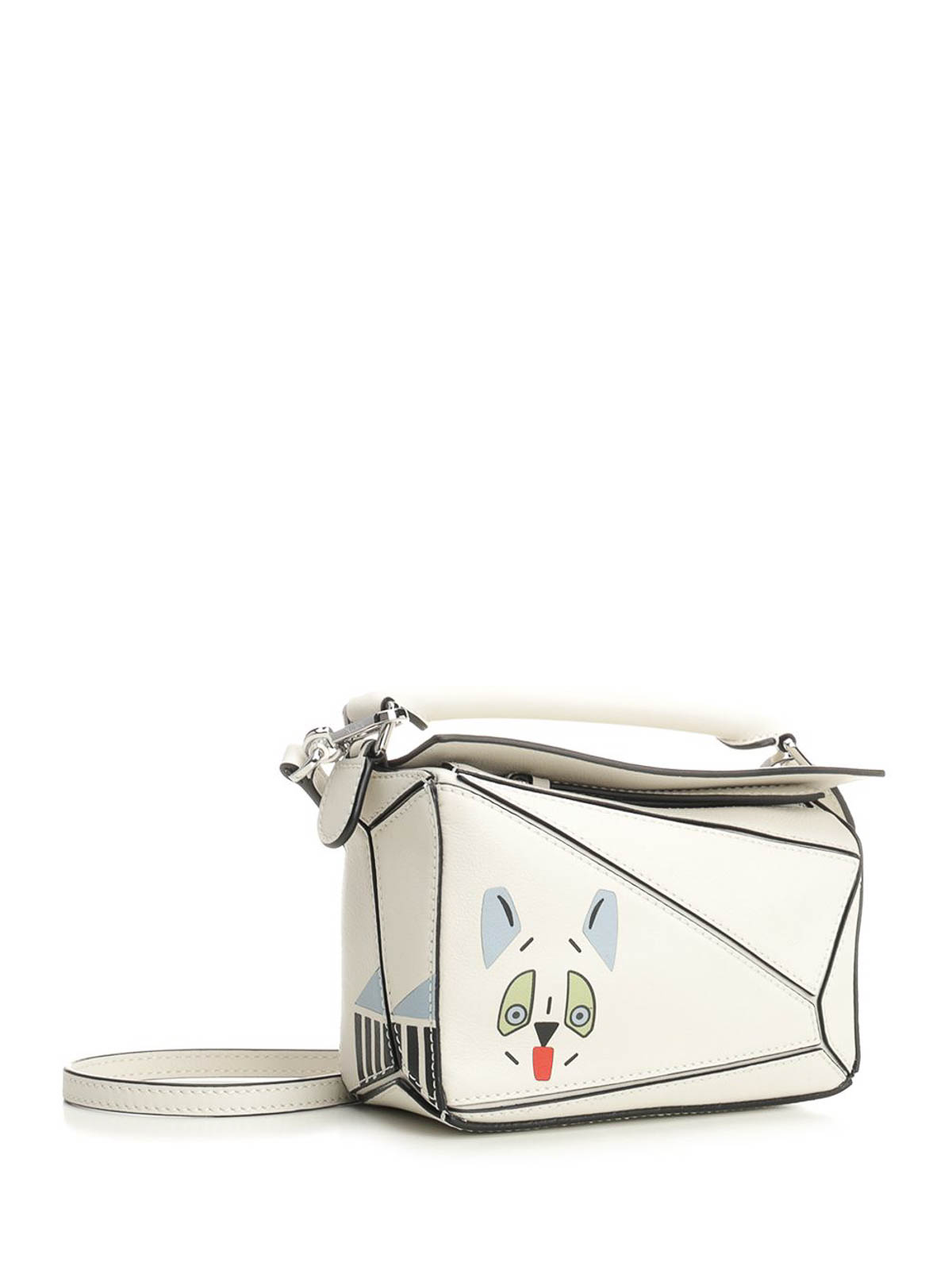 Loewe Mini Bag In White