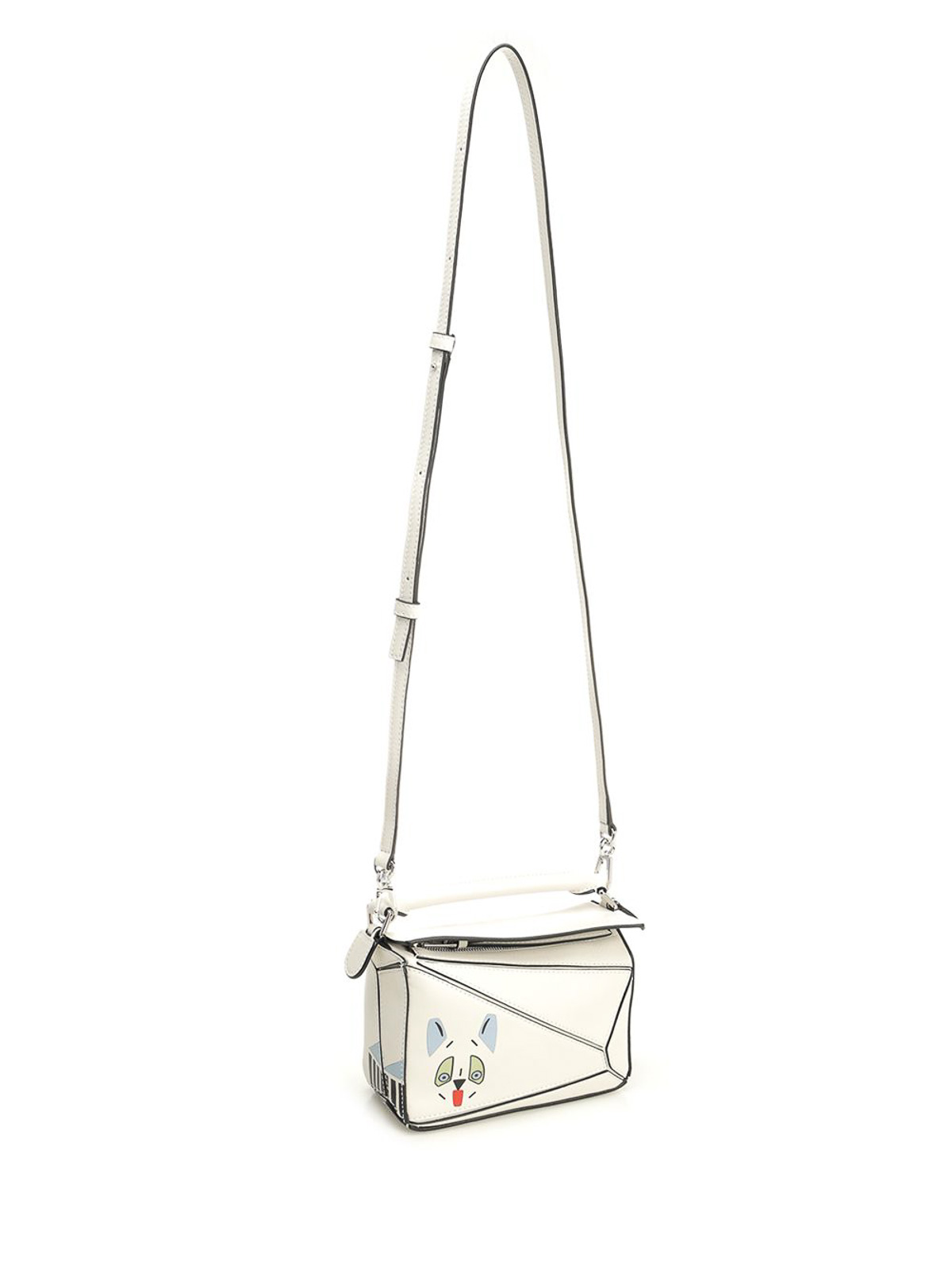 Loewe Mini Bag In White