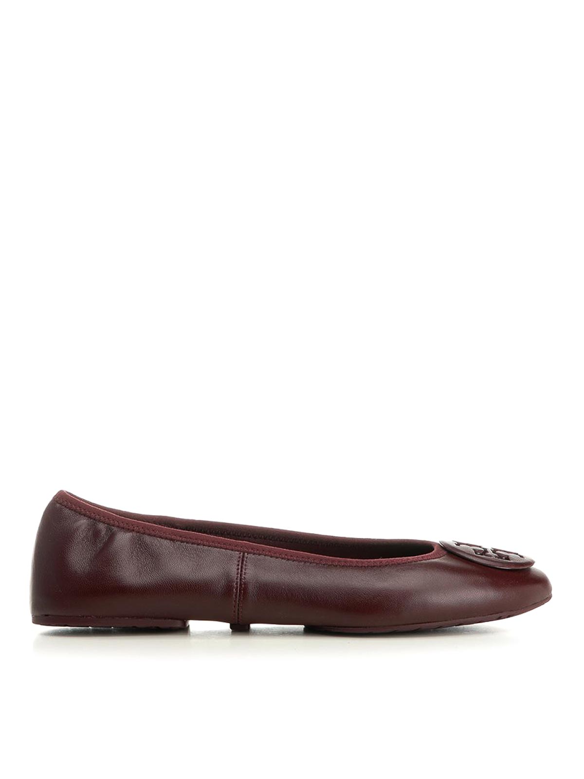 Tory Burch Ballerines - Rouge Brun