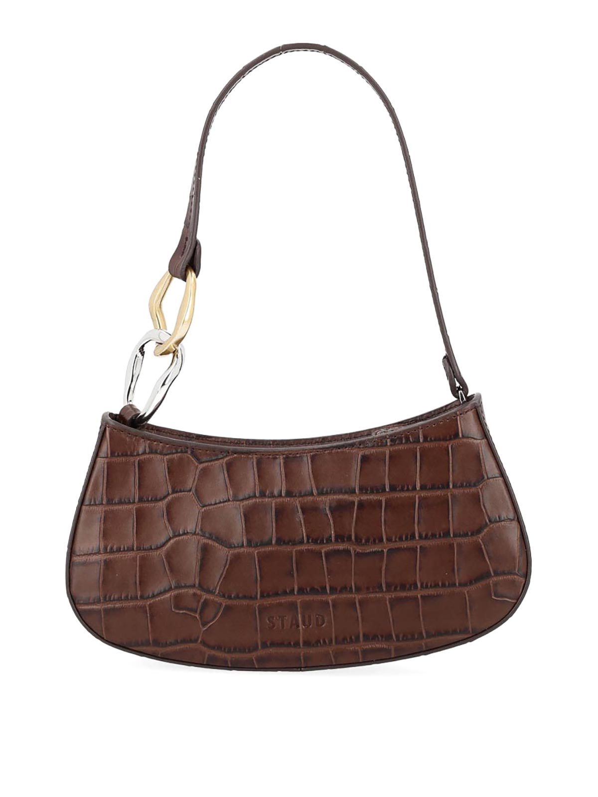 Staud Sac Porté Épaule - Marron