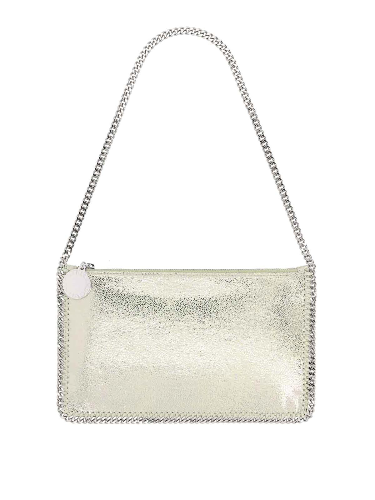 Stella Mccartney Sac Porté Épaule - Argent
