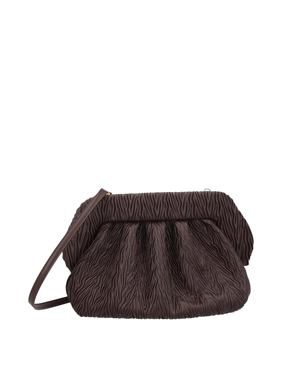 Themoirè Bolso Clutch - Bios In Marrón