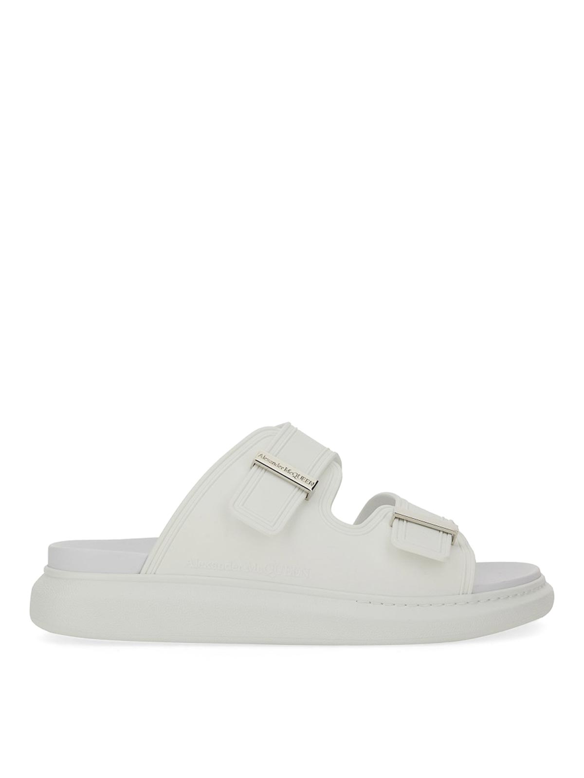 Alexander Mcqueen Sandales - Argent