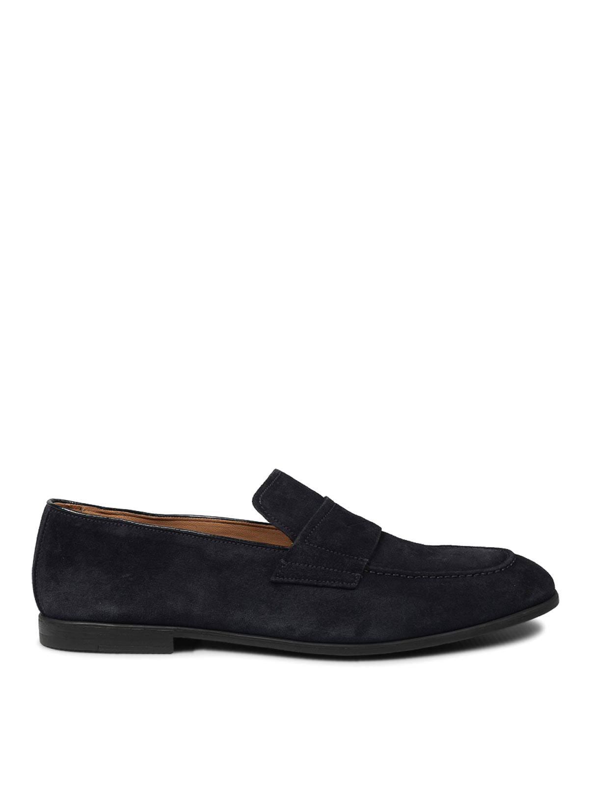 Mille 885 Suede Moccasin In Blue