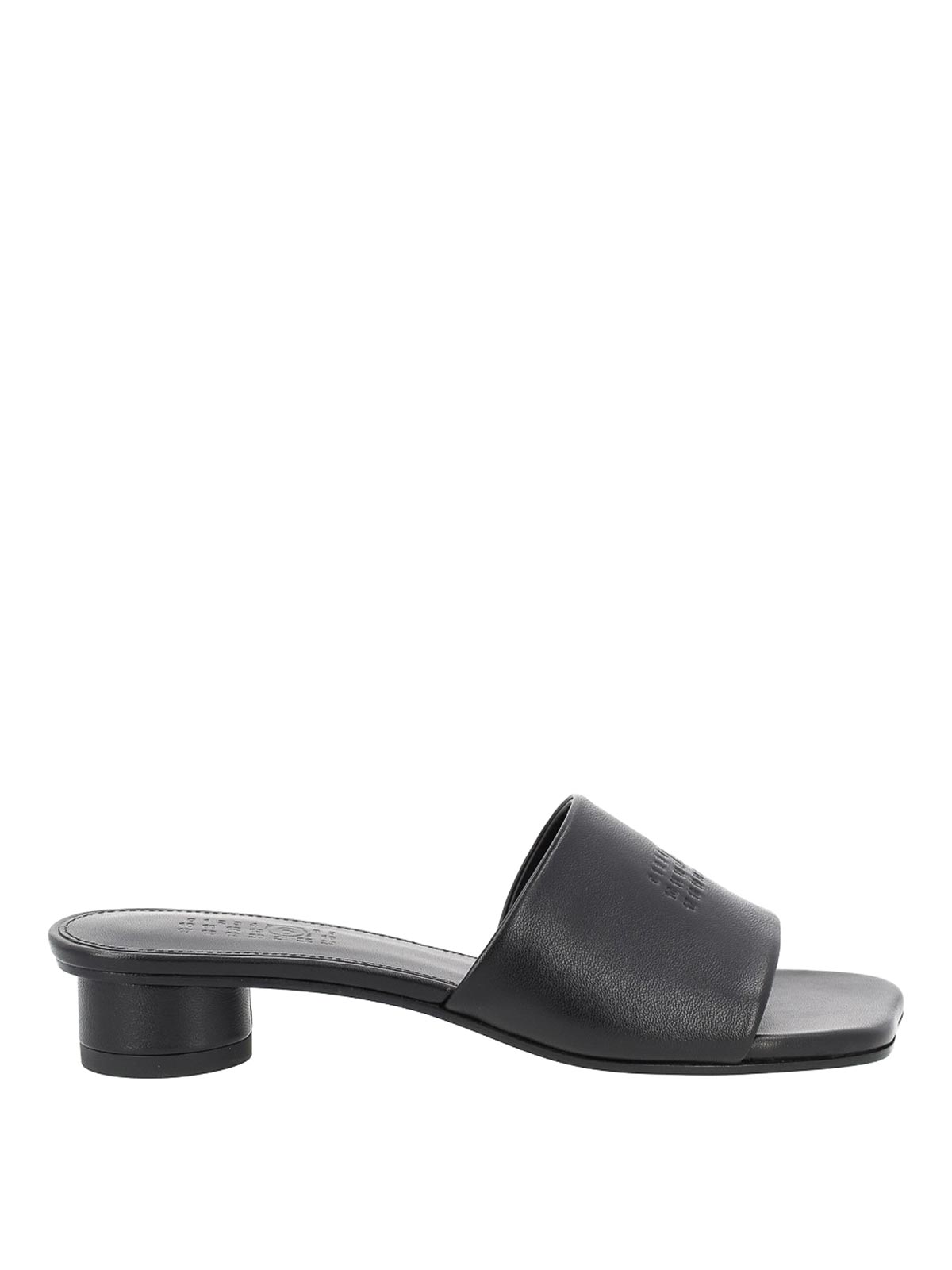 MM6 Maison Margiela Sandales - Noir