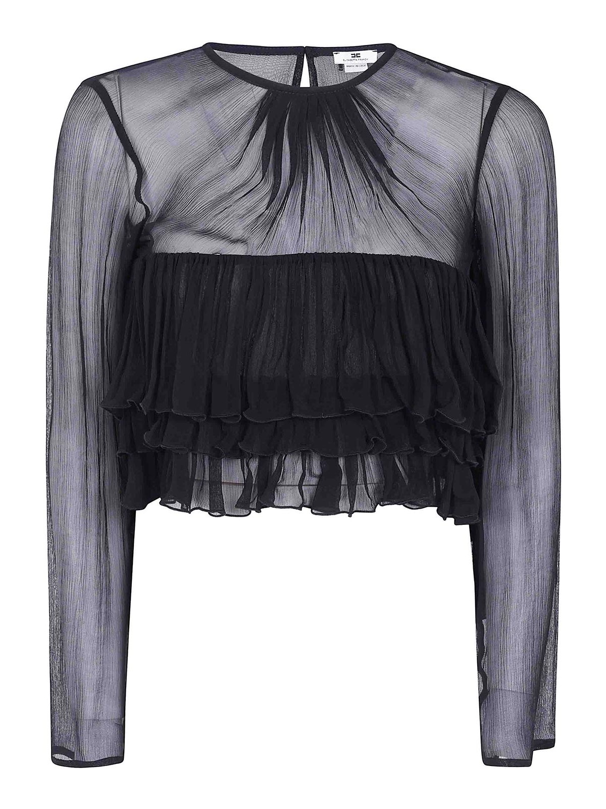 Elisabetta Franchi Shirt In Black