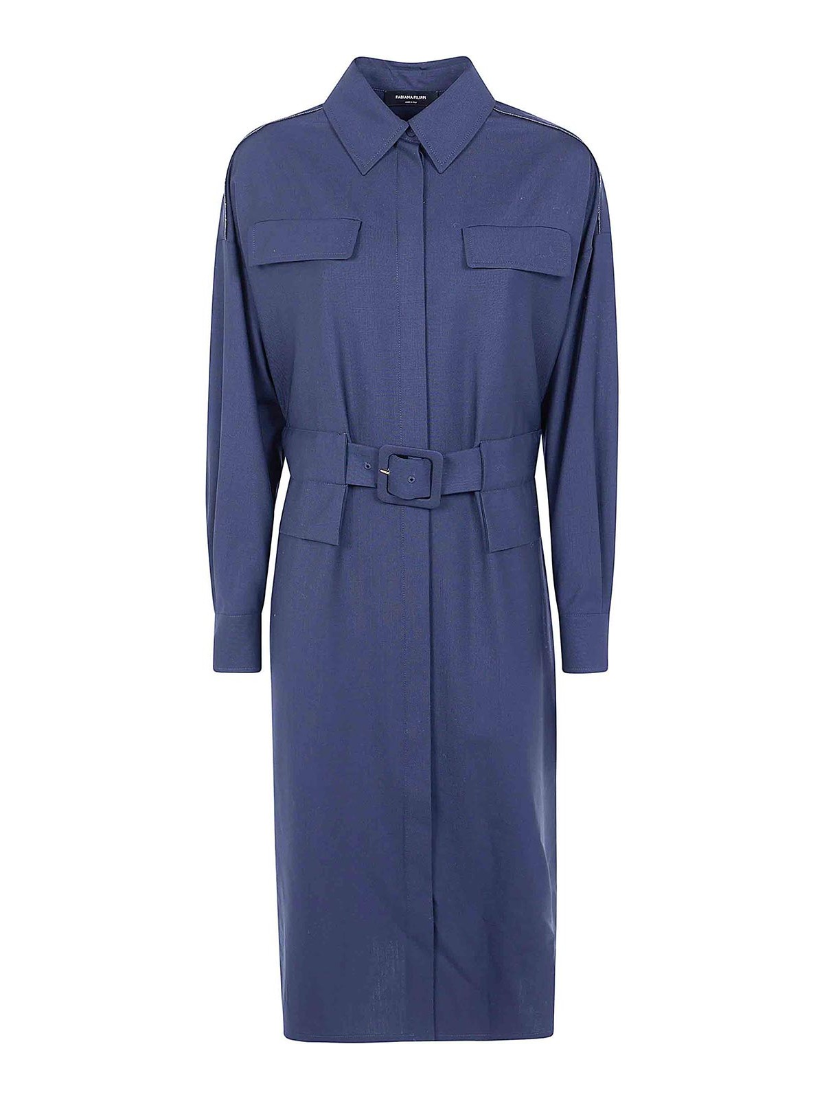 Fabiana Filippi Maxi Robe - Bleu
