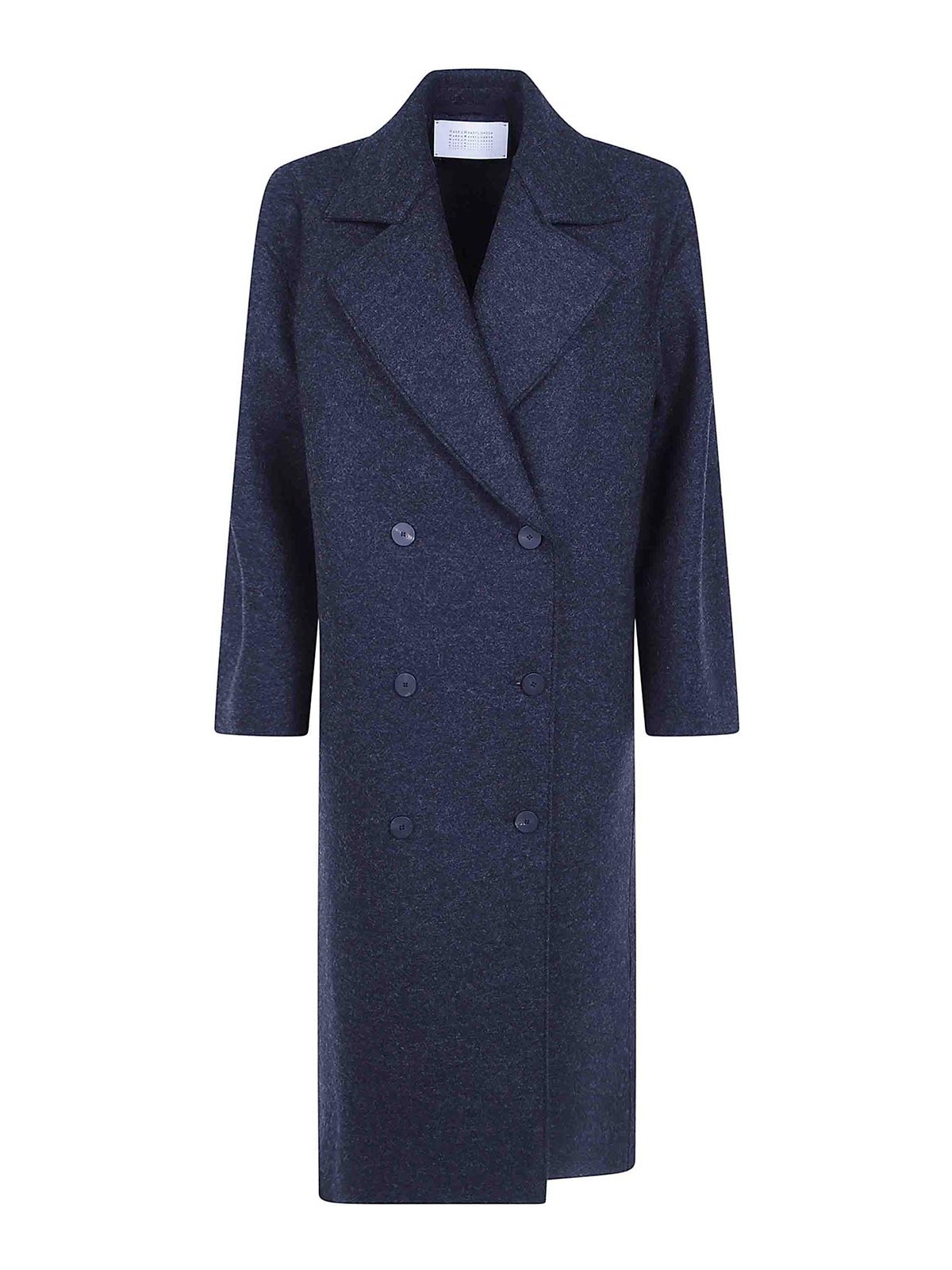Harris Wharf London Manteau Long - Gris