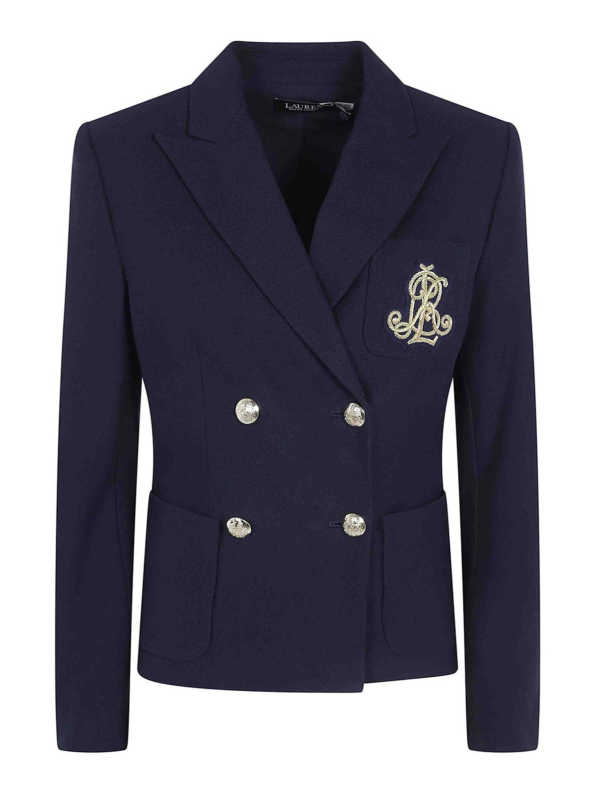 Ralph Lauren Knit Blazer Sport Coat In Blue