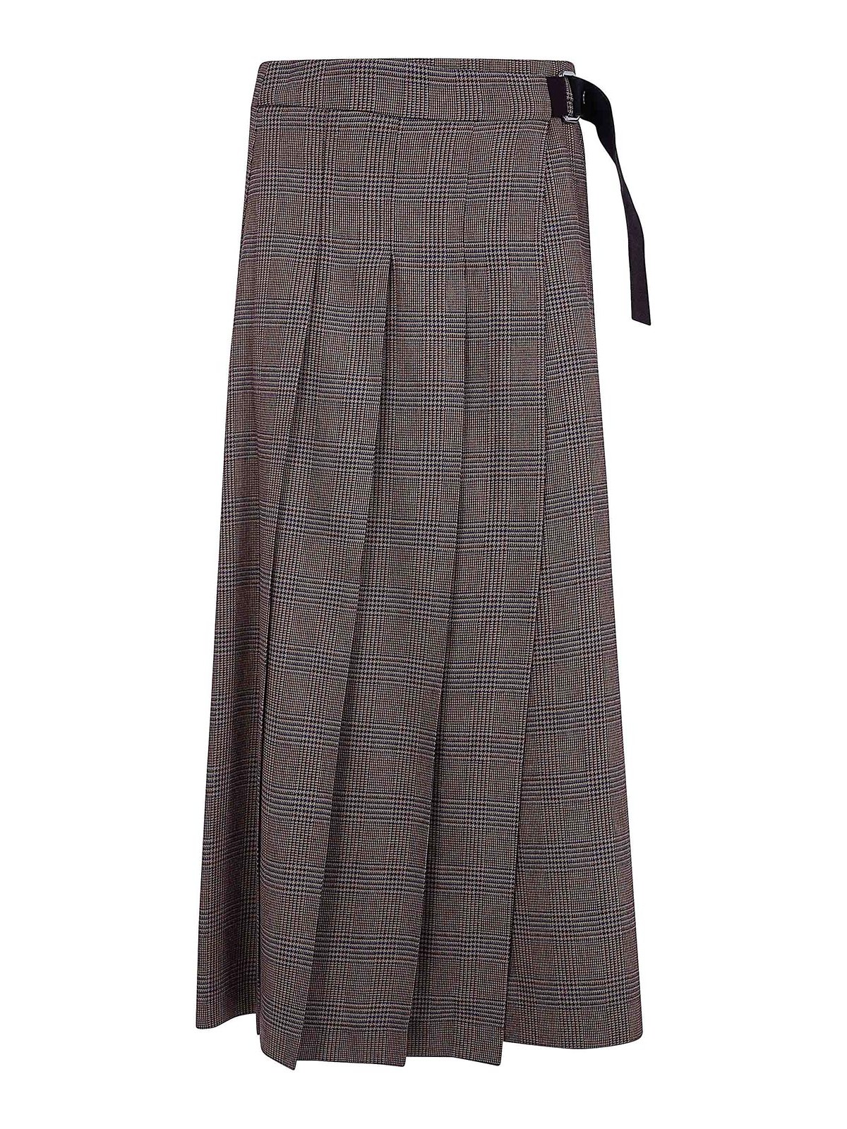 P.a.r.o.s.h Skirt In Brown