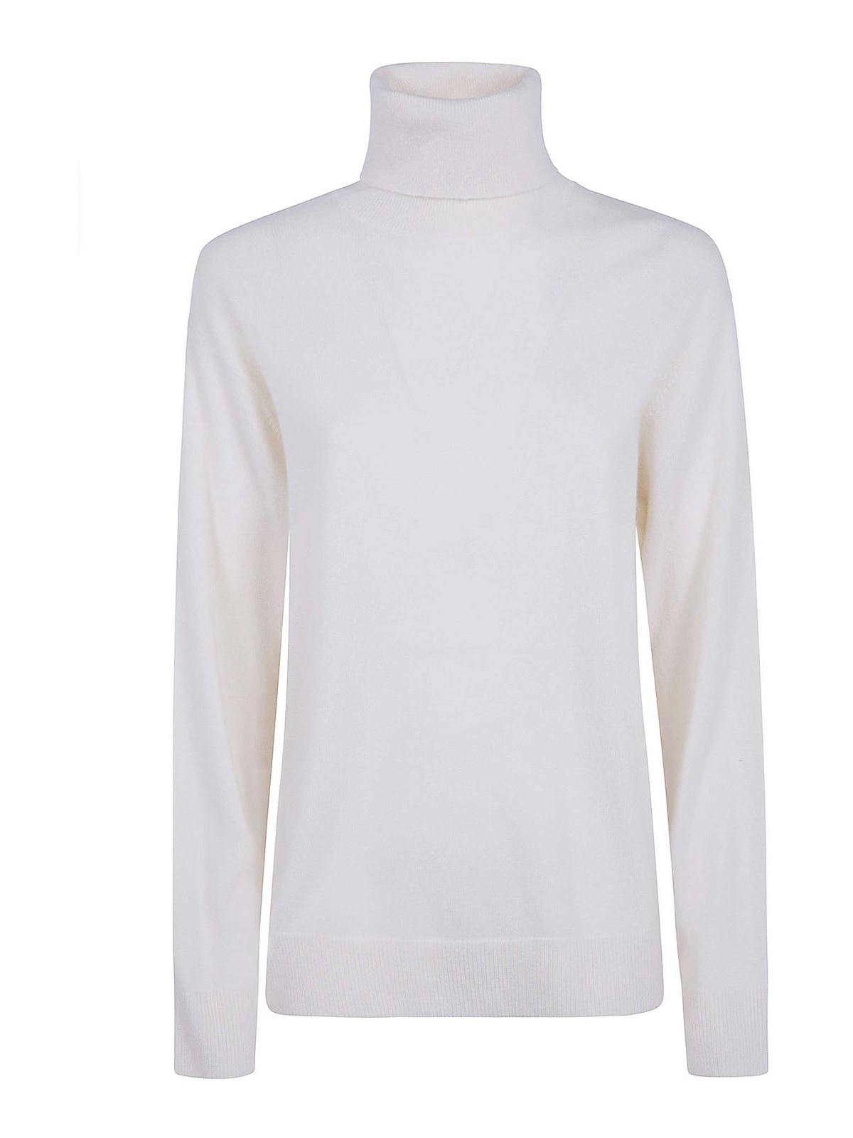 P.a.r.o.s.h Cashmere Turtle Neck Sweater In White