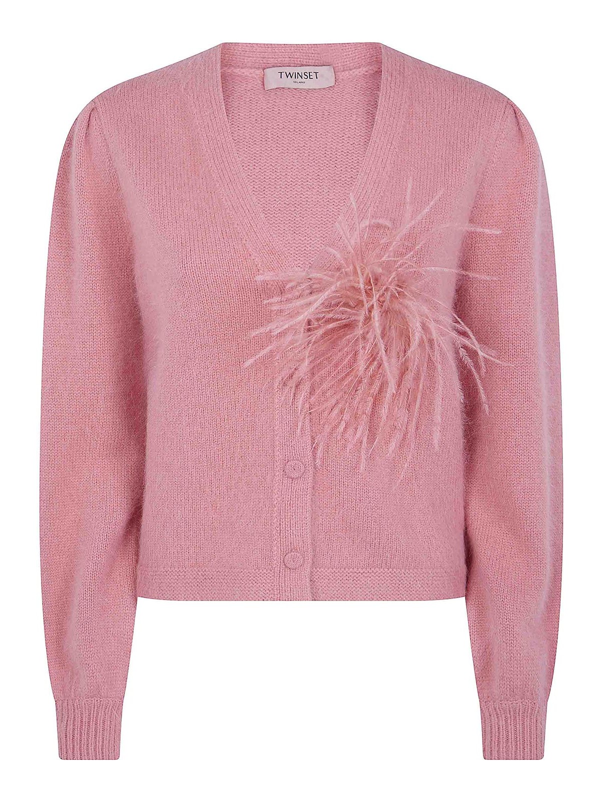 Twinset Cardigan - Rose